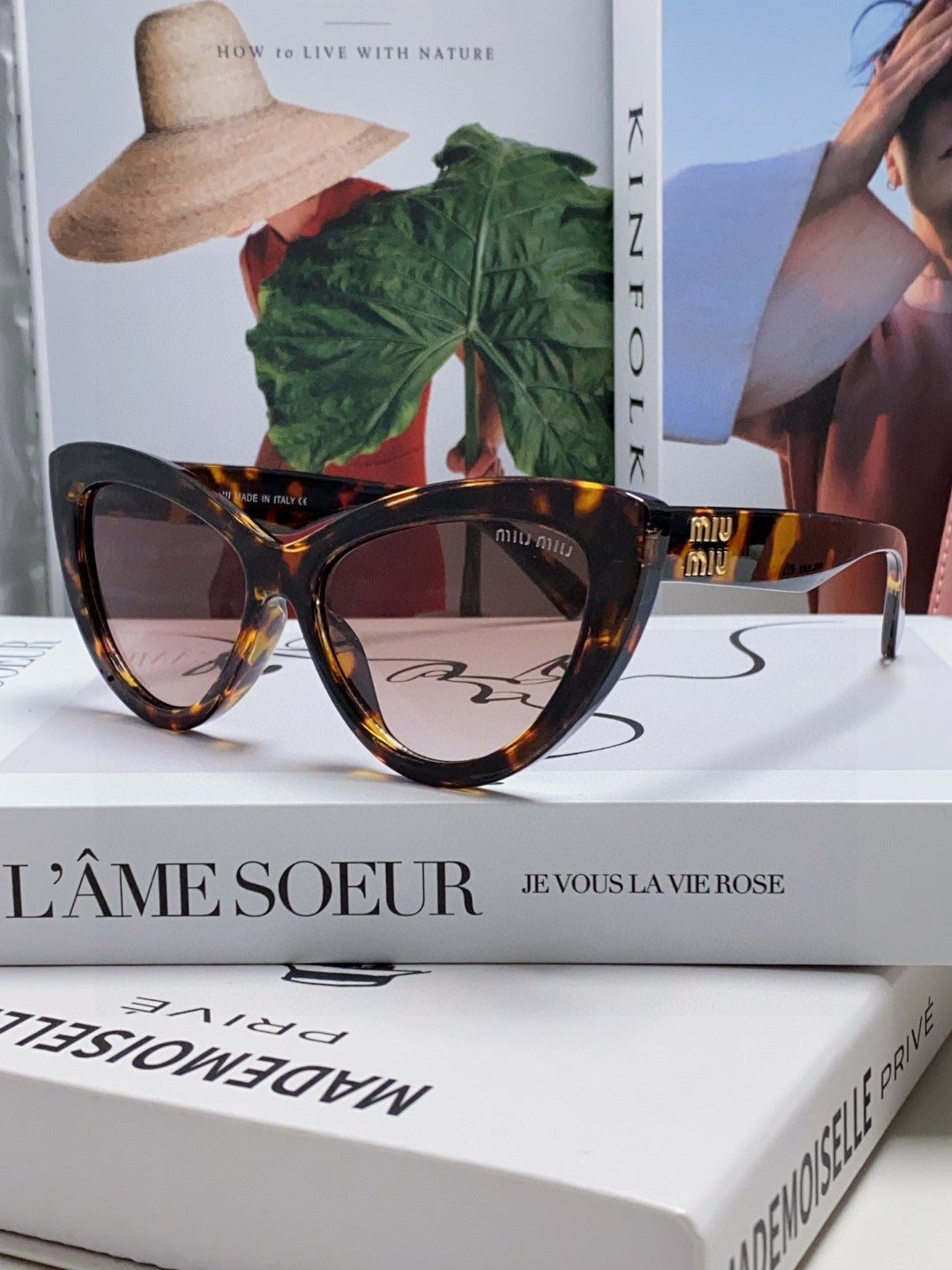 MIUMIU 26S CAT EYE FRAME IN ACETATE 439508