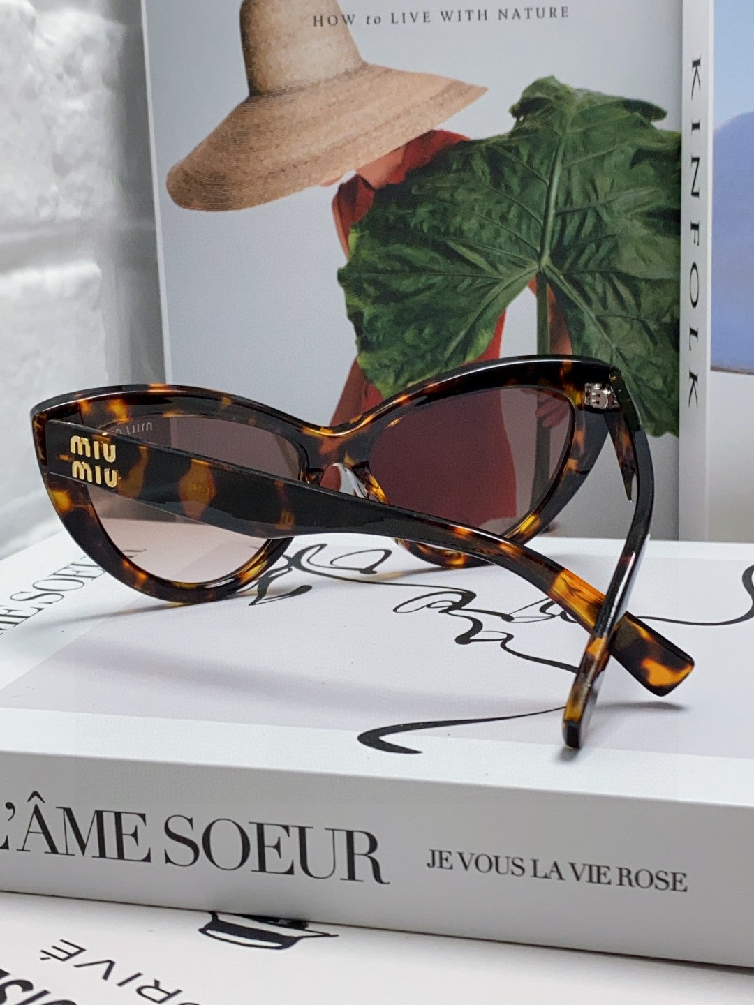 MIUMIU 26S CAT EYE FRAME IN ACETATE 439508