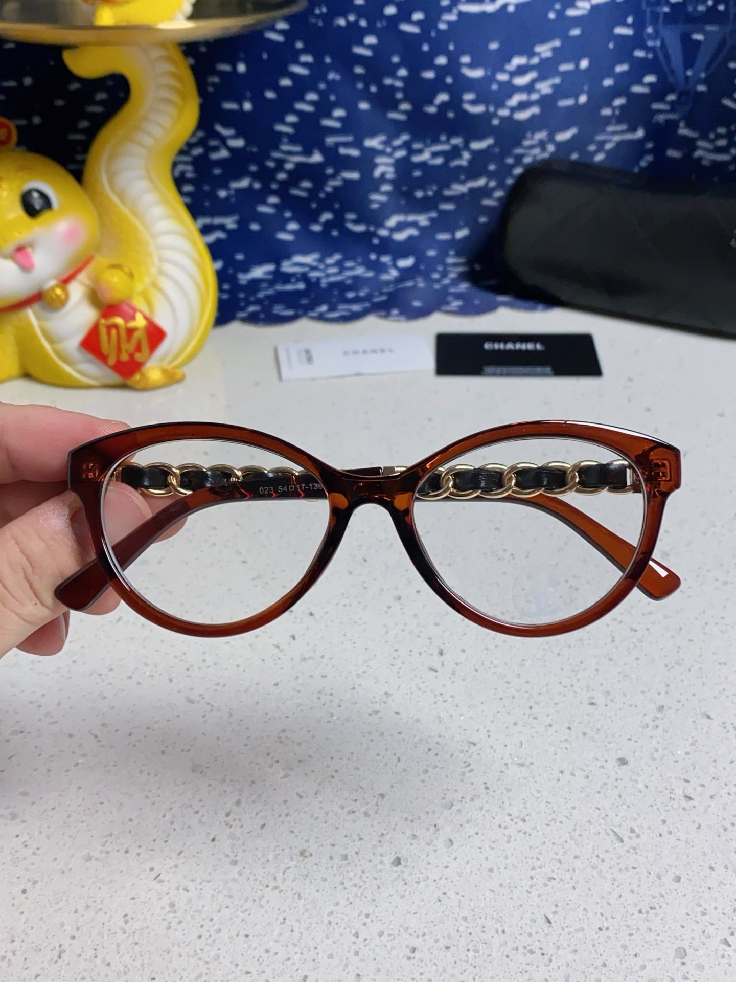 CHANEL 26S CAT EYE FRAME IN ACETATE 417165