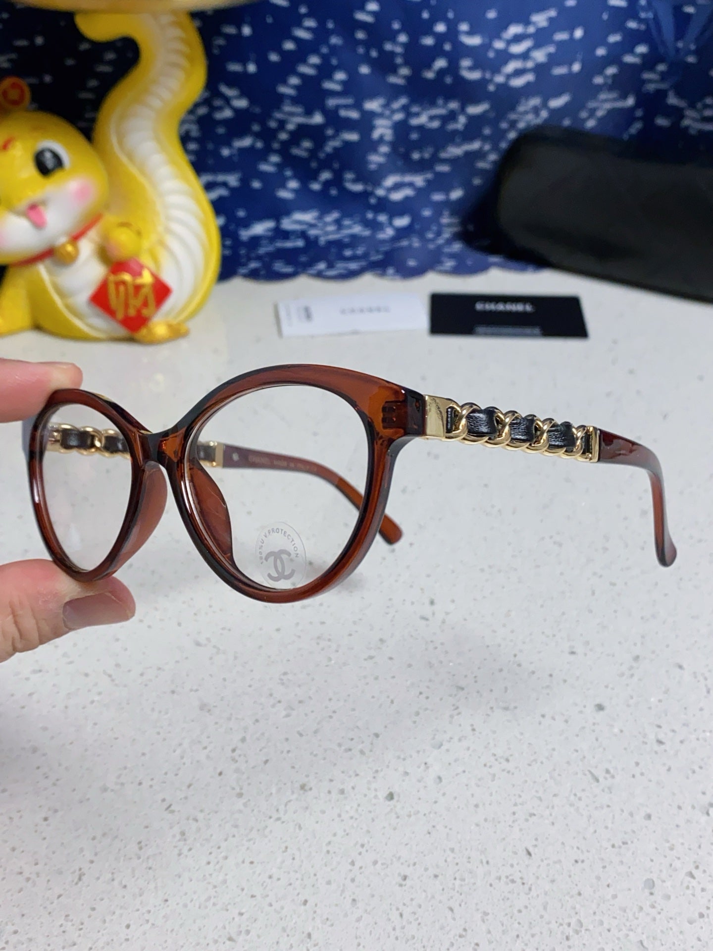 CHANEL 26S CAT EYE FRAME IN ACETATE 417165