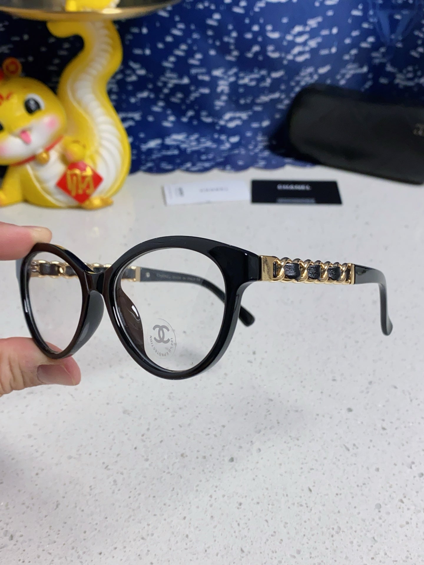 CHANEL 26S CAT EYE FRAME IN ACETATE 417166