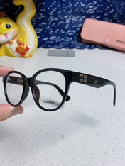 RUNWAY SUNGLASSES 567508 IN BLACK ACETATE GOLD LOGO