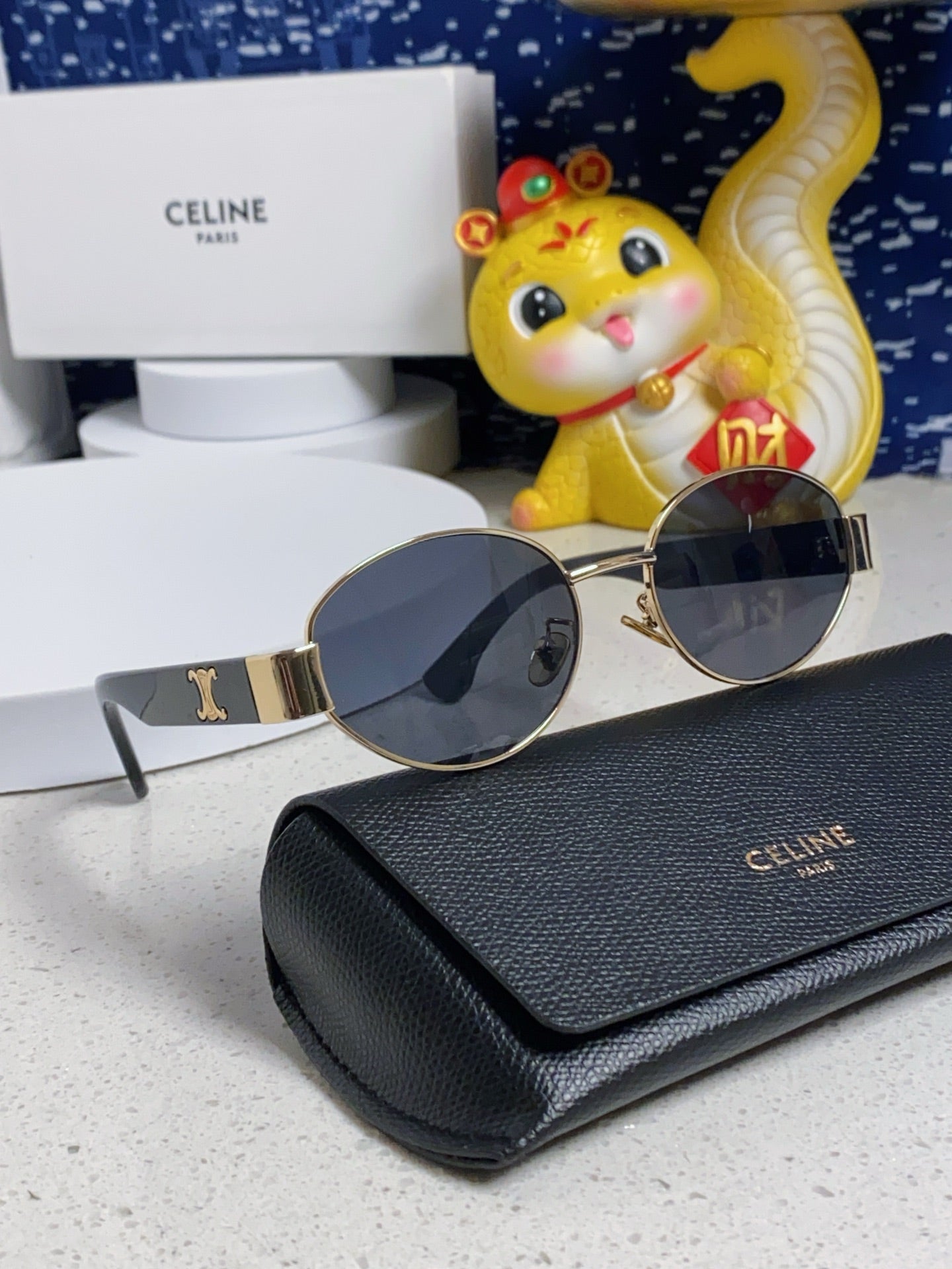 CELINE 26S SHIELD FRAME IN METAL 426340