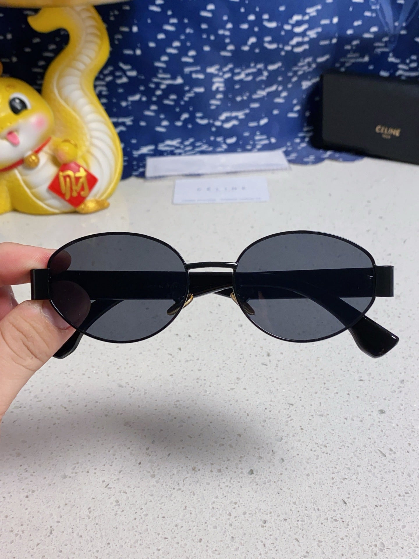 CELINE 26S SHIELD FRAME IN METAL 426341