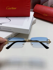 CARTIER 26S RECTANGULAR FRAME IN METAL 443358