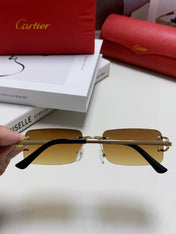 CARTIER 26S RECTANGULAR FRAME IN METAL 443359