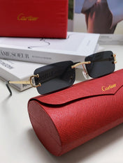 CARTIER 26S RECTANGULAR FRAME IN METAL 443360