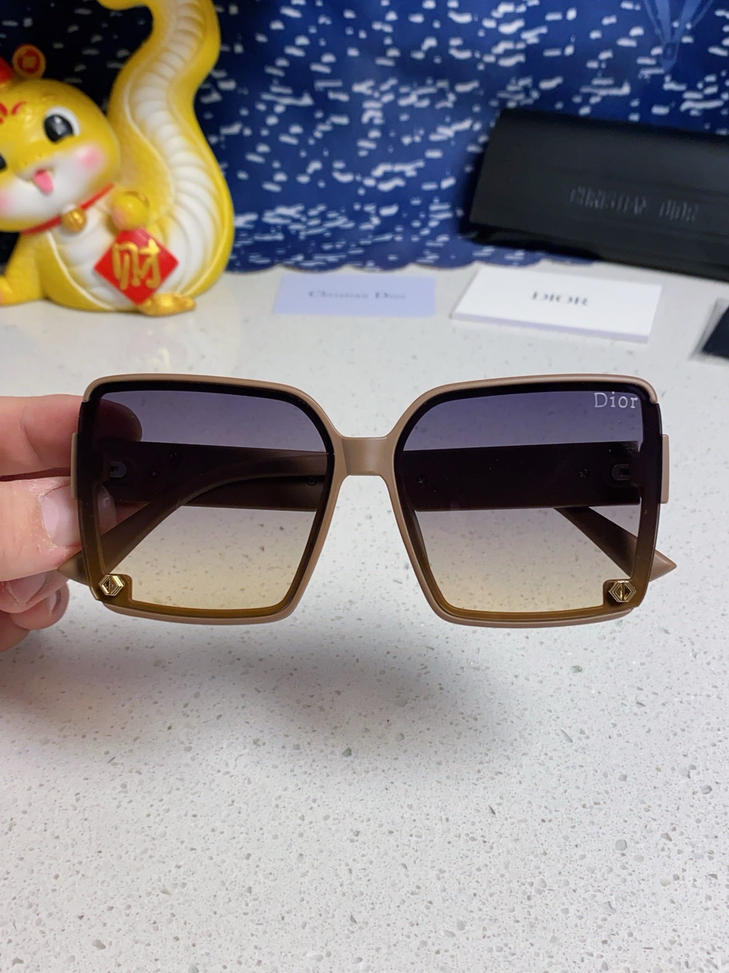 DIOR 26S SQUARE FRAME IN ACETATE 406556