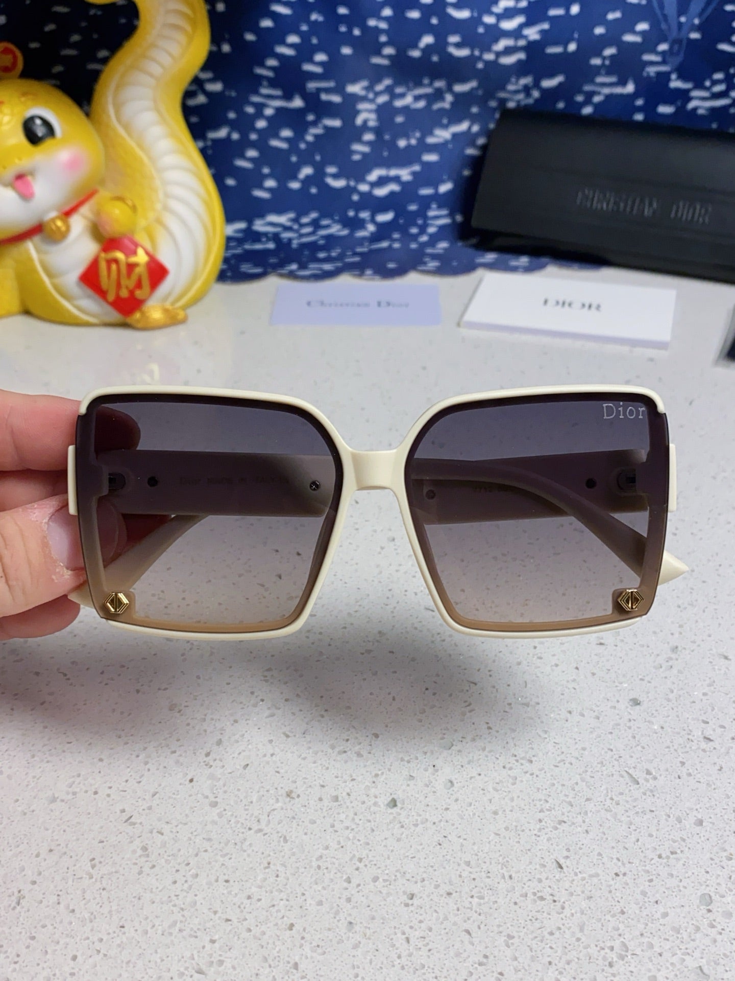 DIOR 26S SQUARE FRAME IN ACETATE 406557