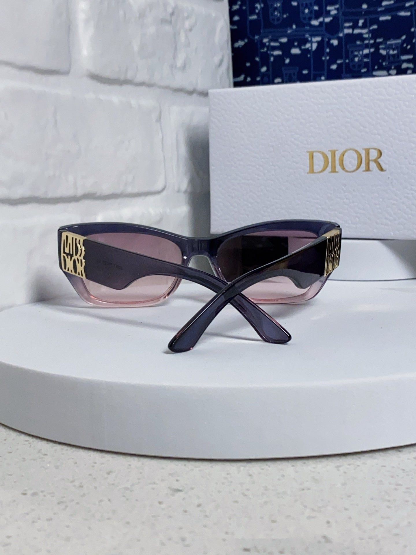 DIOR 26S RECTANGULAR FRAME IN ACETATE 406559