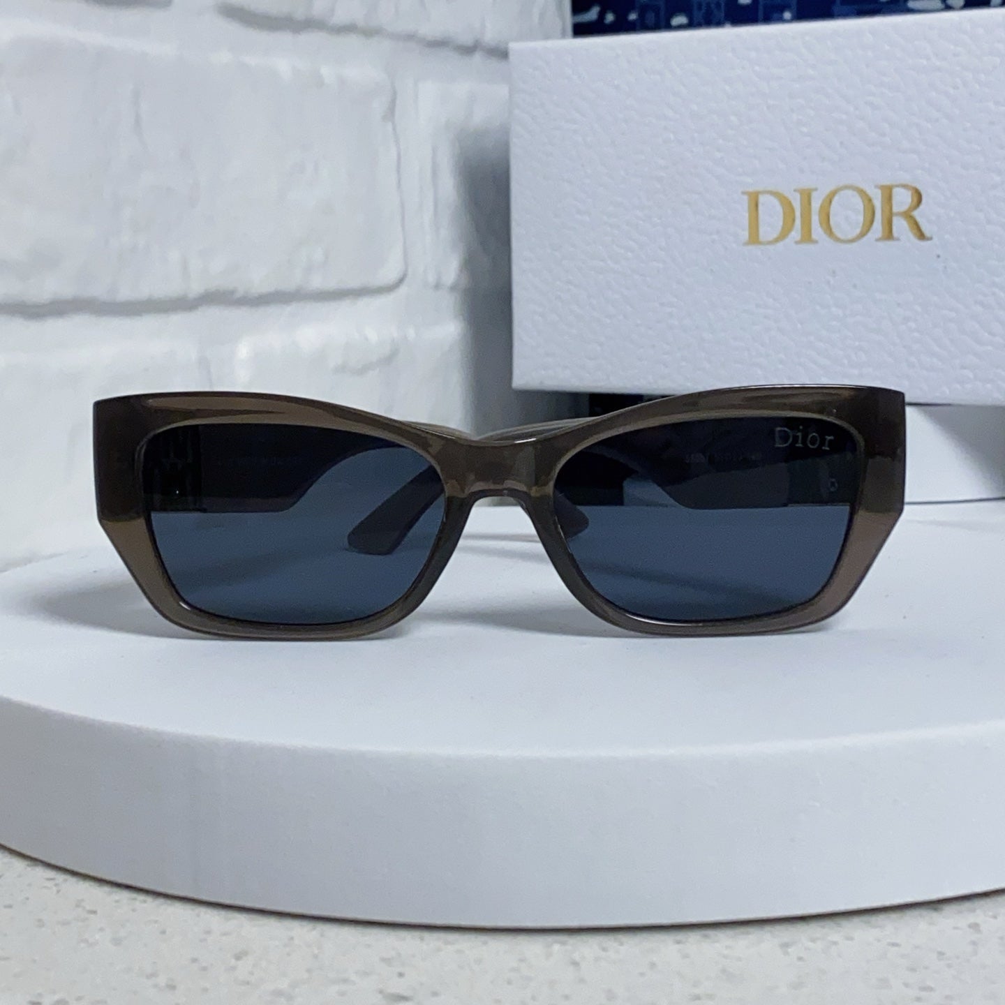 DIOR 26S RECTANGULAR FRAME IN ACETATE 406561