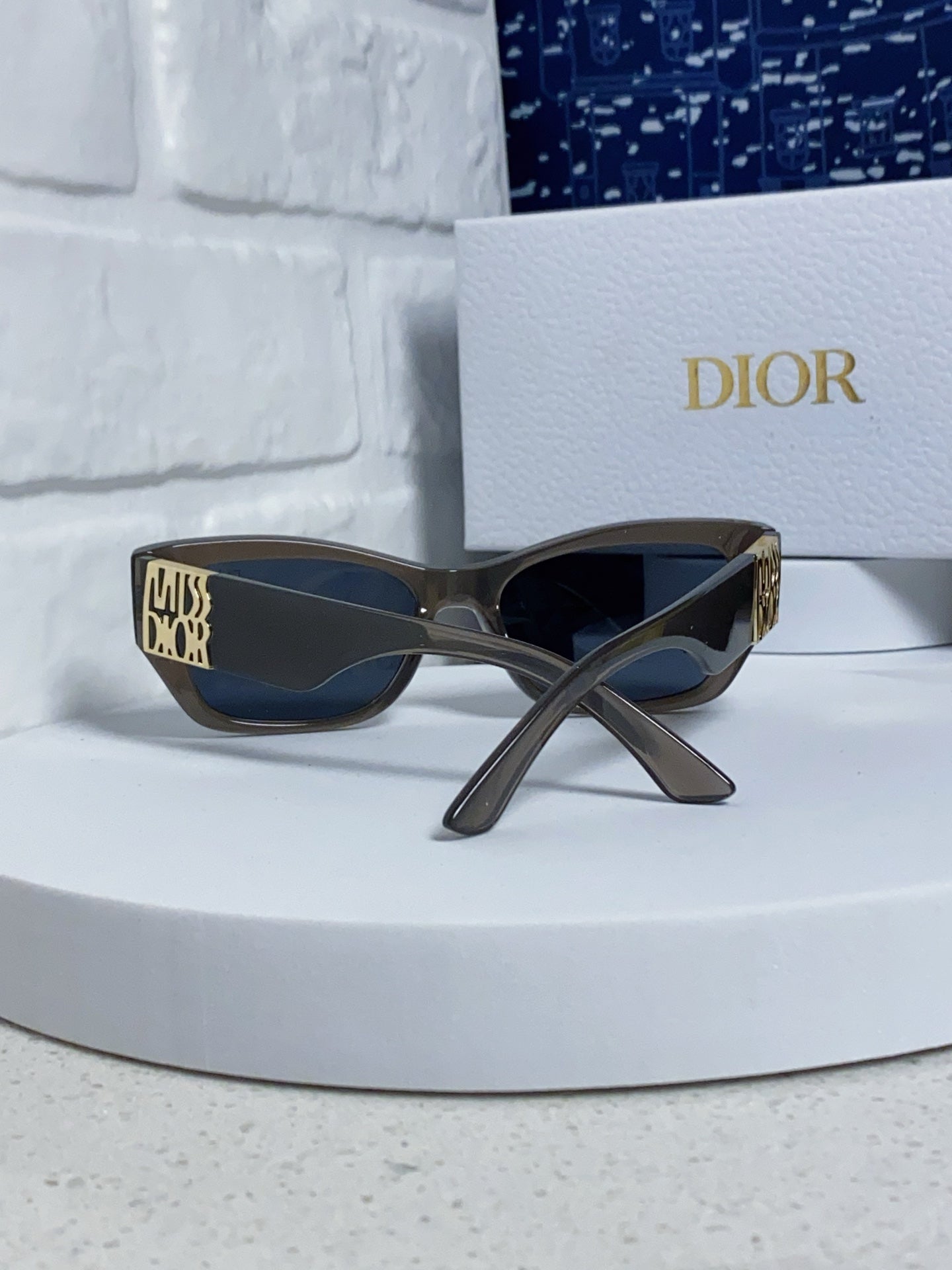 DIOR 26S RECTANGULAR FRAME IN ACETATE 406561