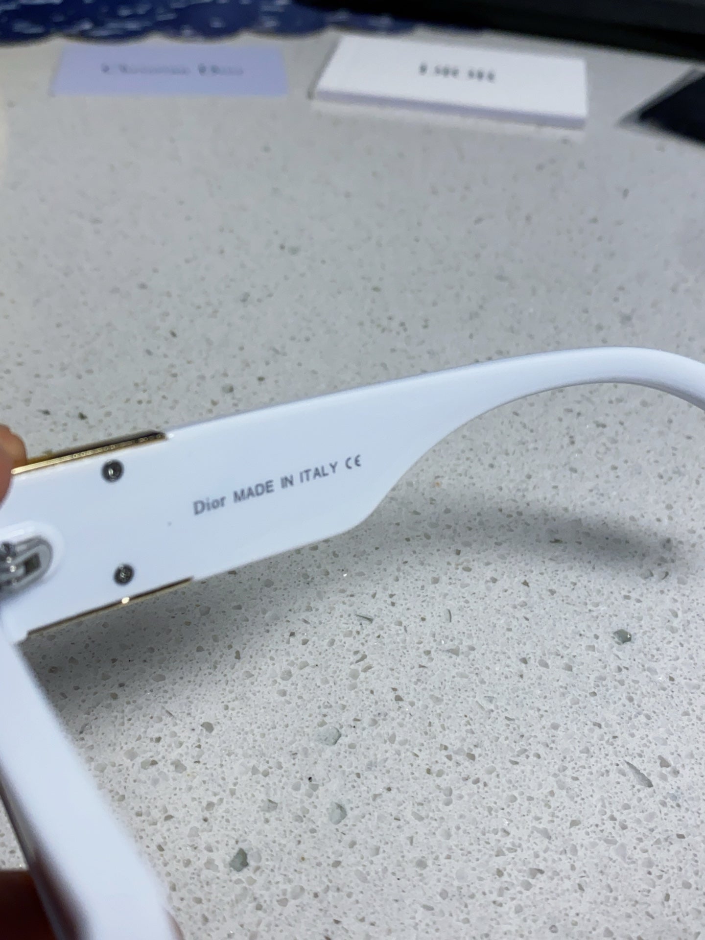 DIOR 26S RECTANGULAR FRAME IN ACETATE 406562