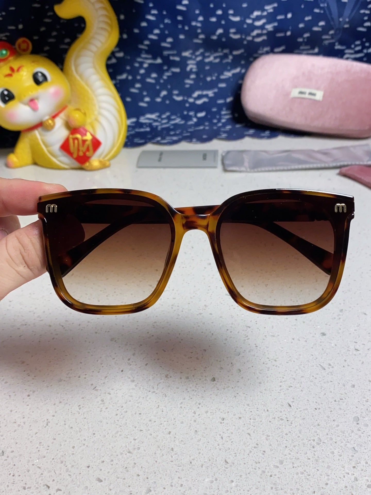 MIUMIU 26S SQUARE FRAME IN ACETATE 404649