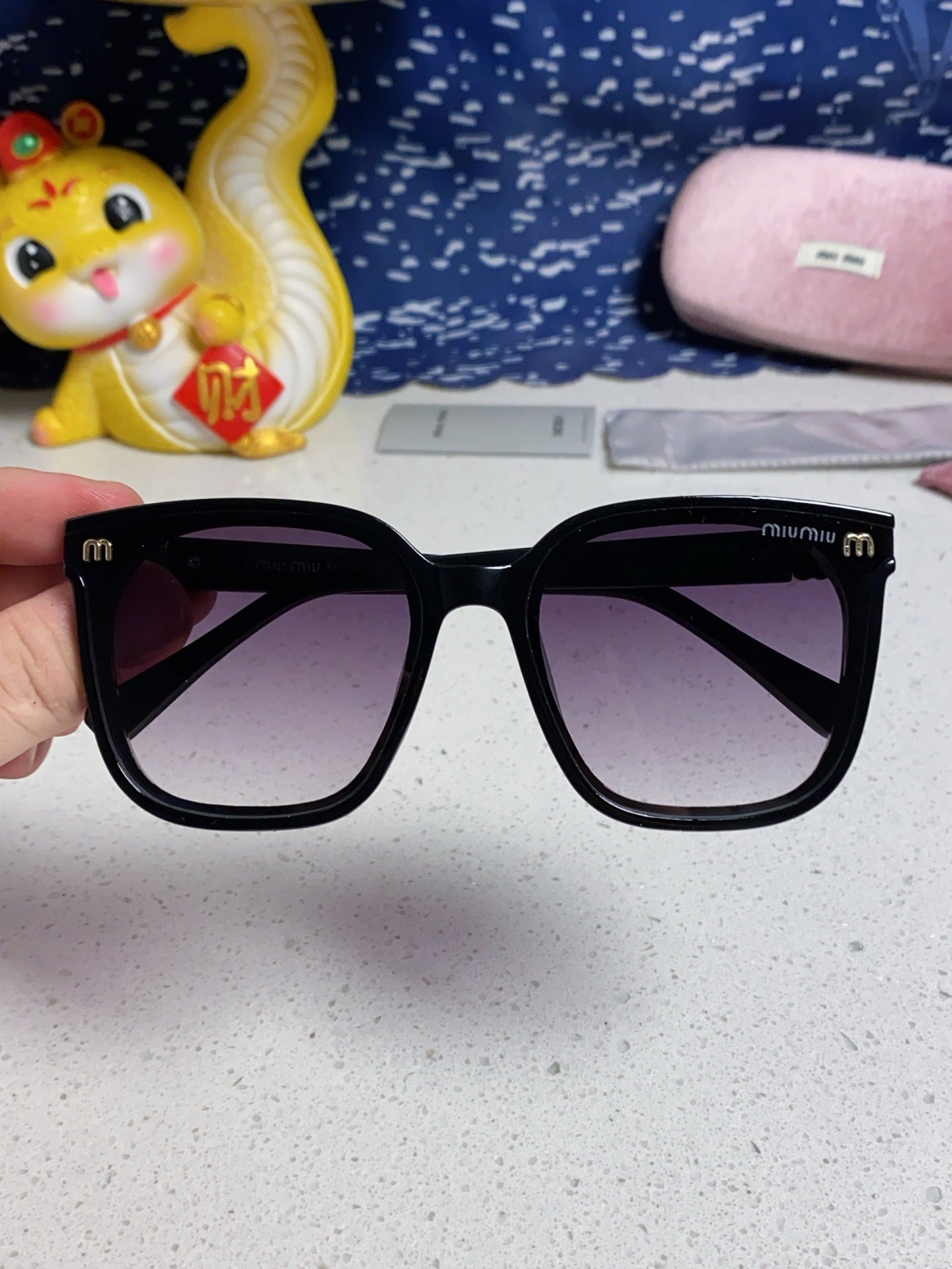 MIUMIU 26S SQUARE FRAME IN ACETATE 404651