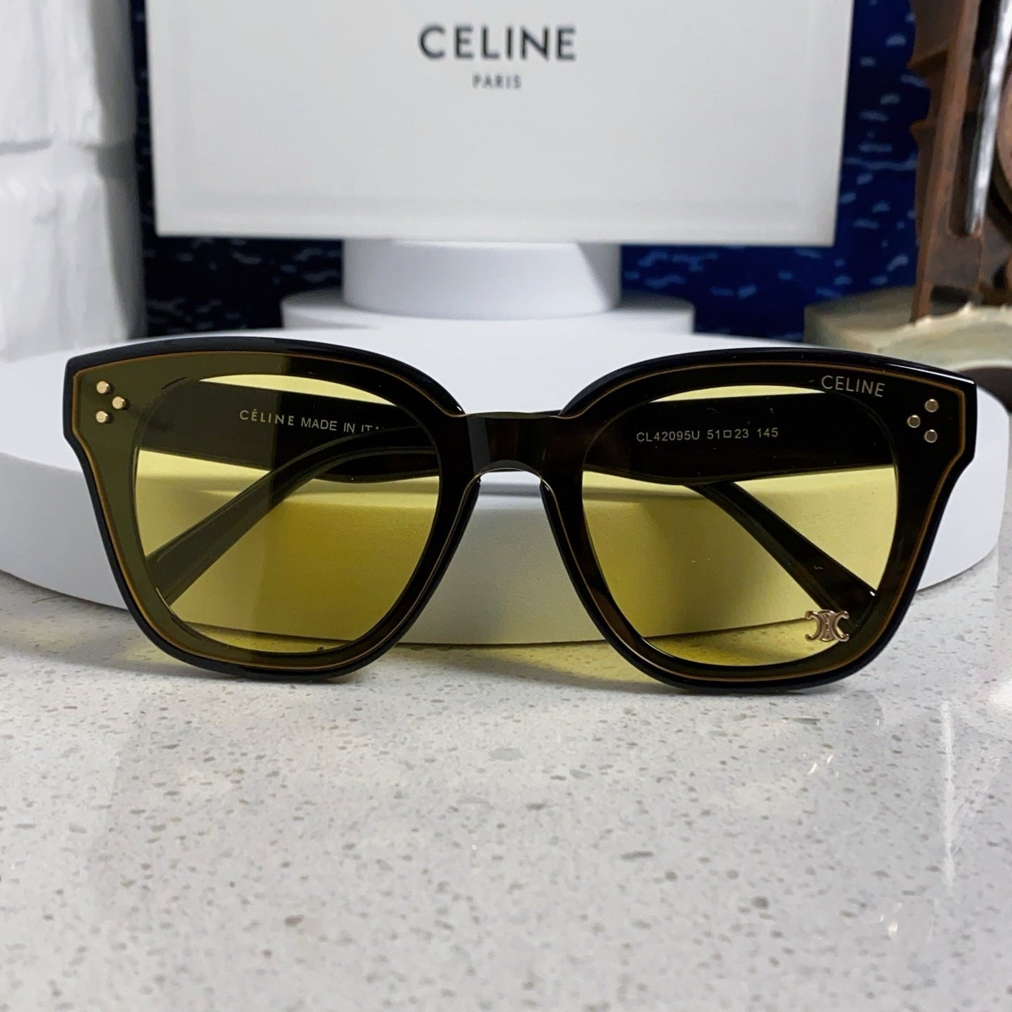 CELINE 26S SQUARE FRAME IN ACETATE 427581