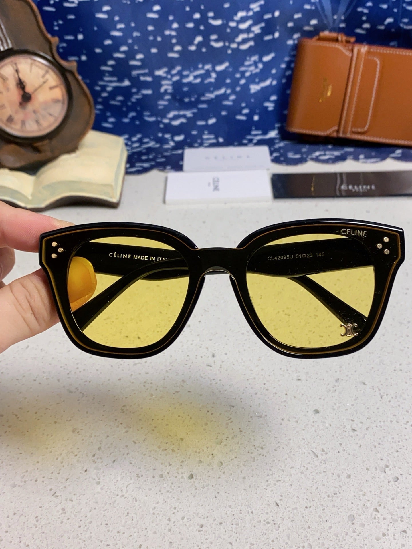 CELINE 26S SQUARE FRAME IN ACETATE 427581