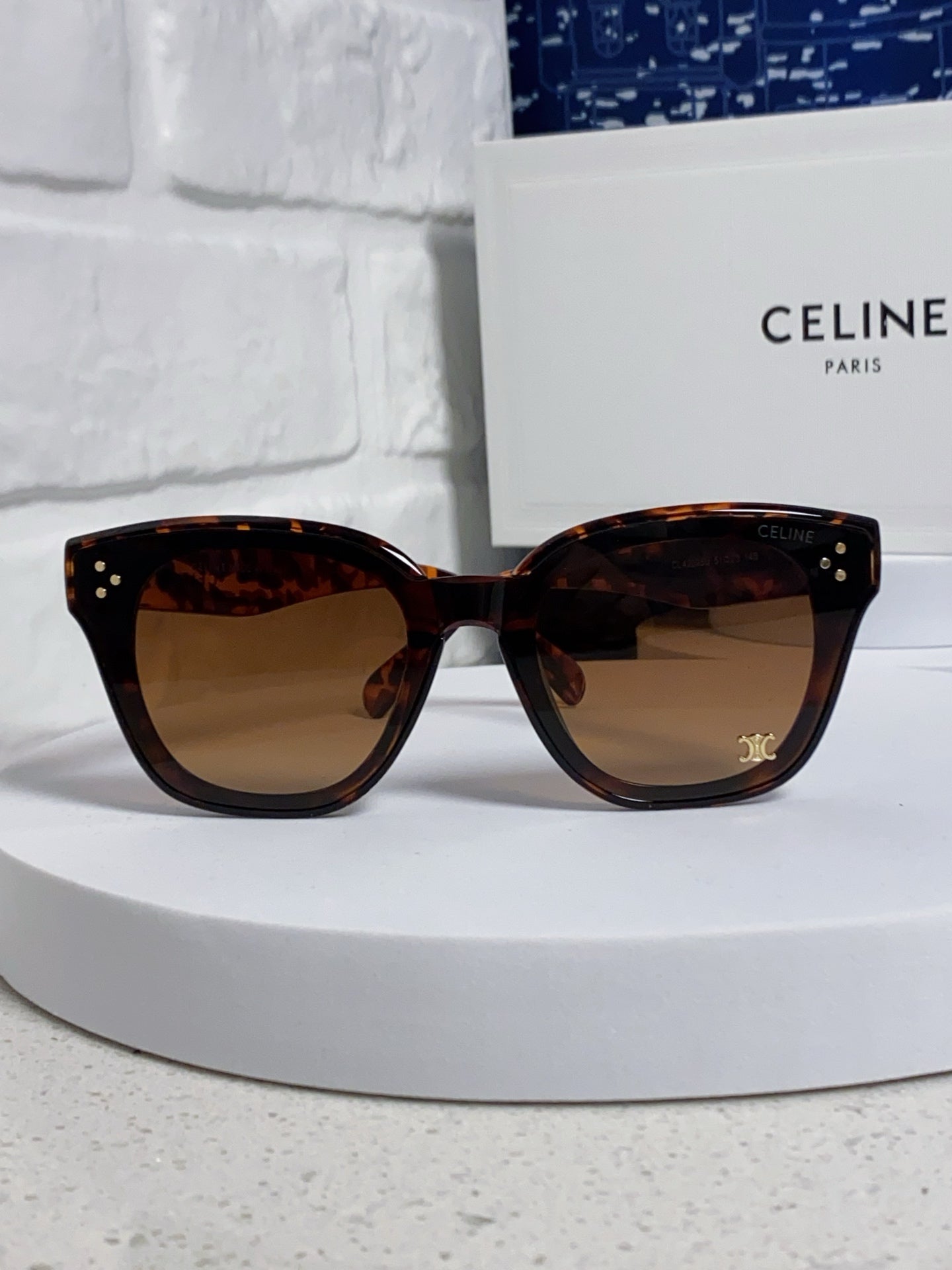 CELINE 26S SQUARE FRAME IN ACETATE 427585