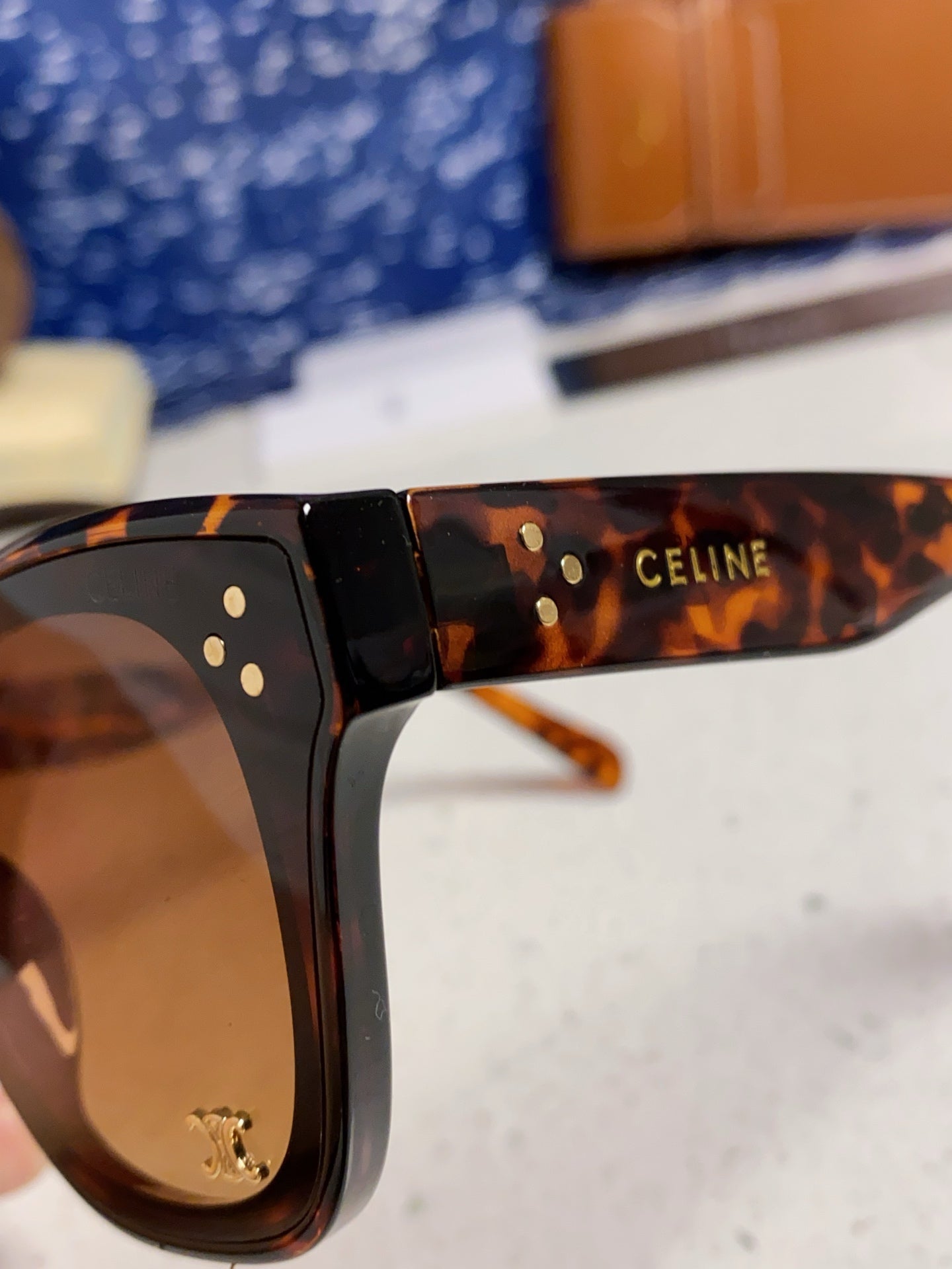 CELINE 26S SQUARE FRAME IN ACETATE 427585