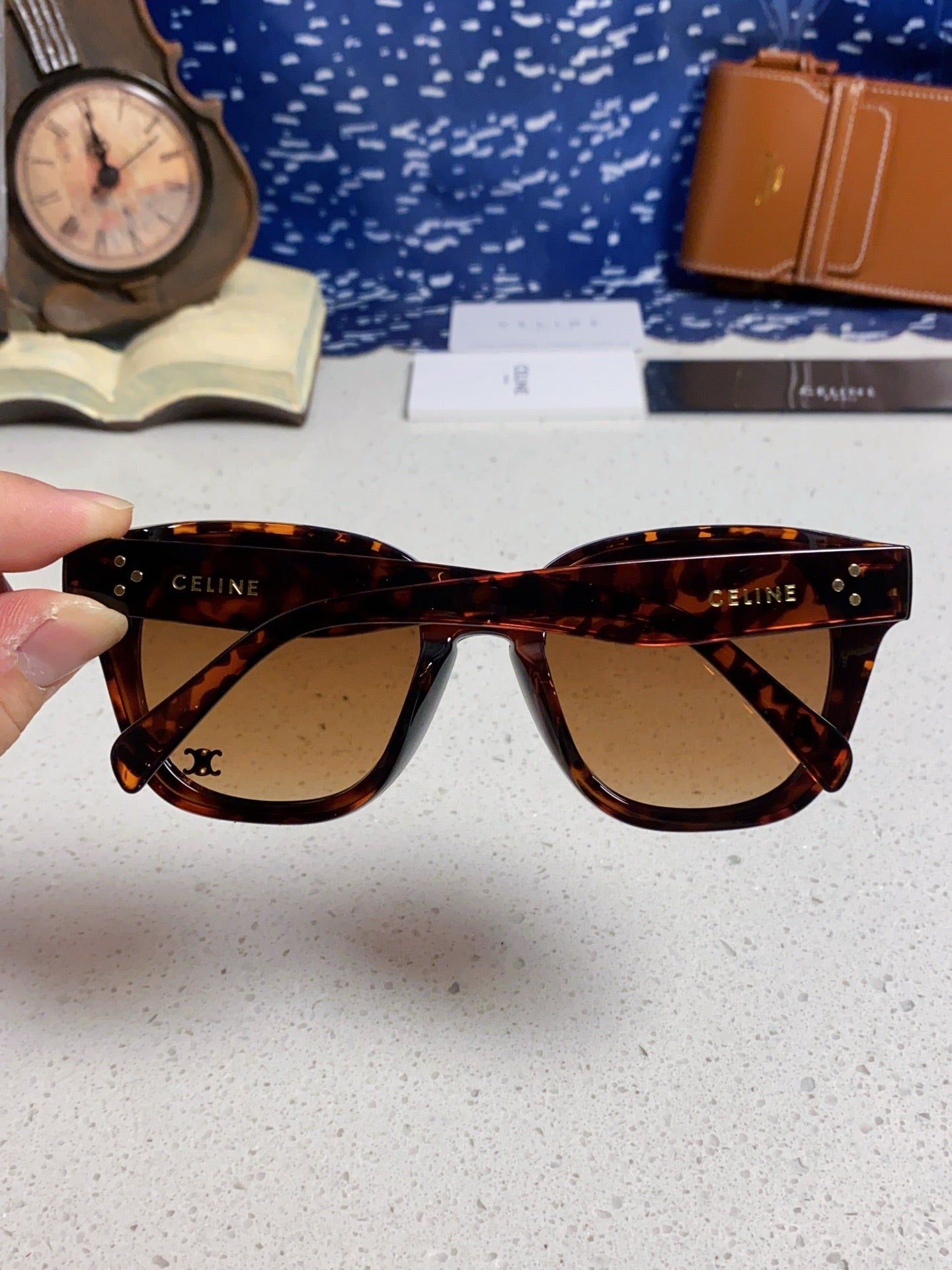 CELINE 26S SQUARE FRAME IN ACETATE 427585