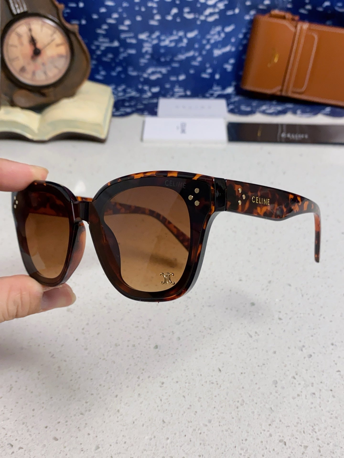 CELINE 26S SQUARE FRAME IN ACETATE 427585