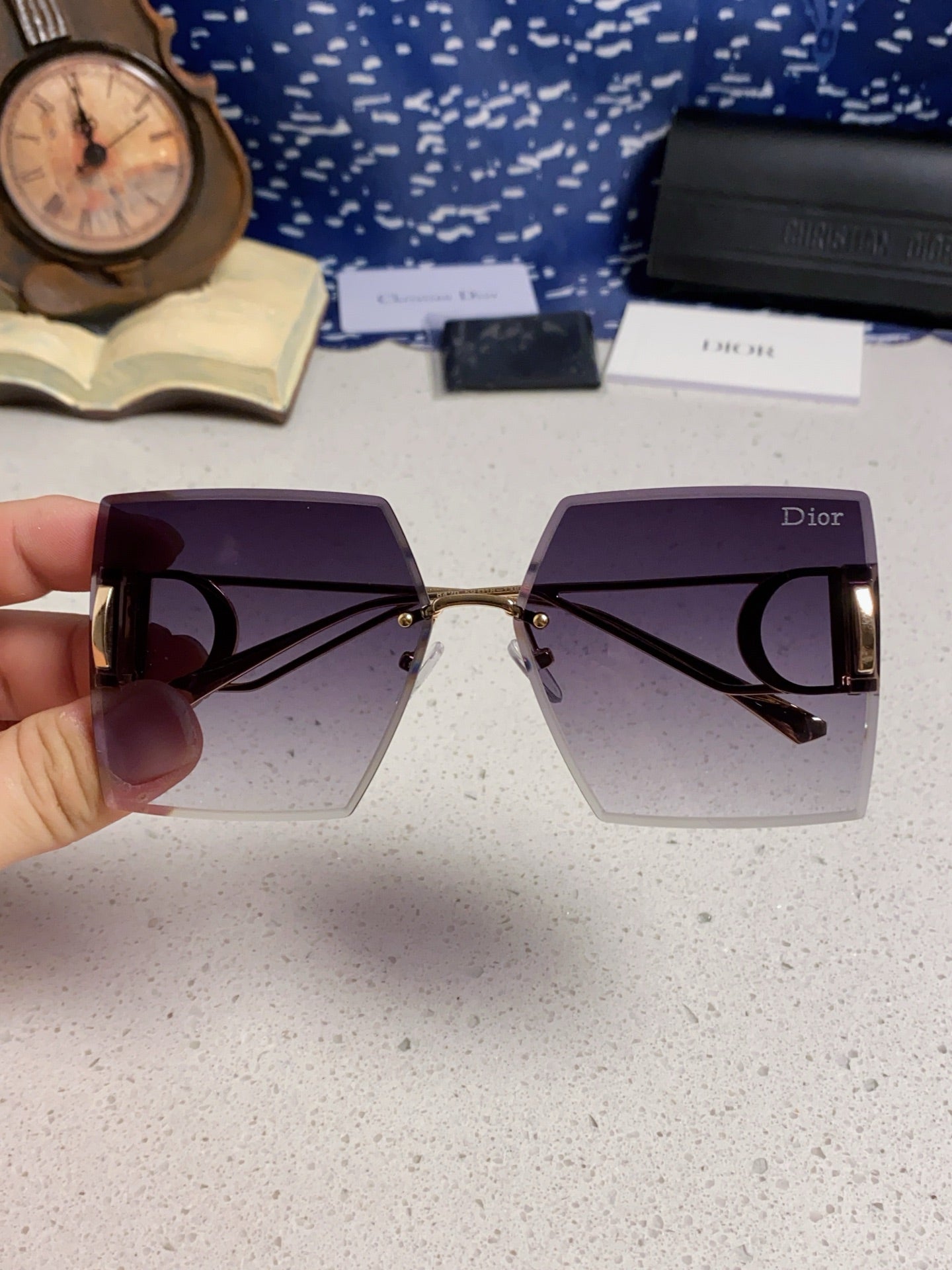 DIOR 26S SQUARE FRAME IN ACETATE 394618
