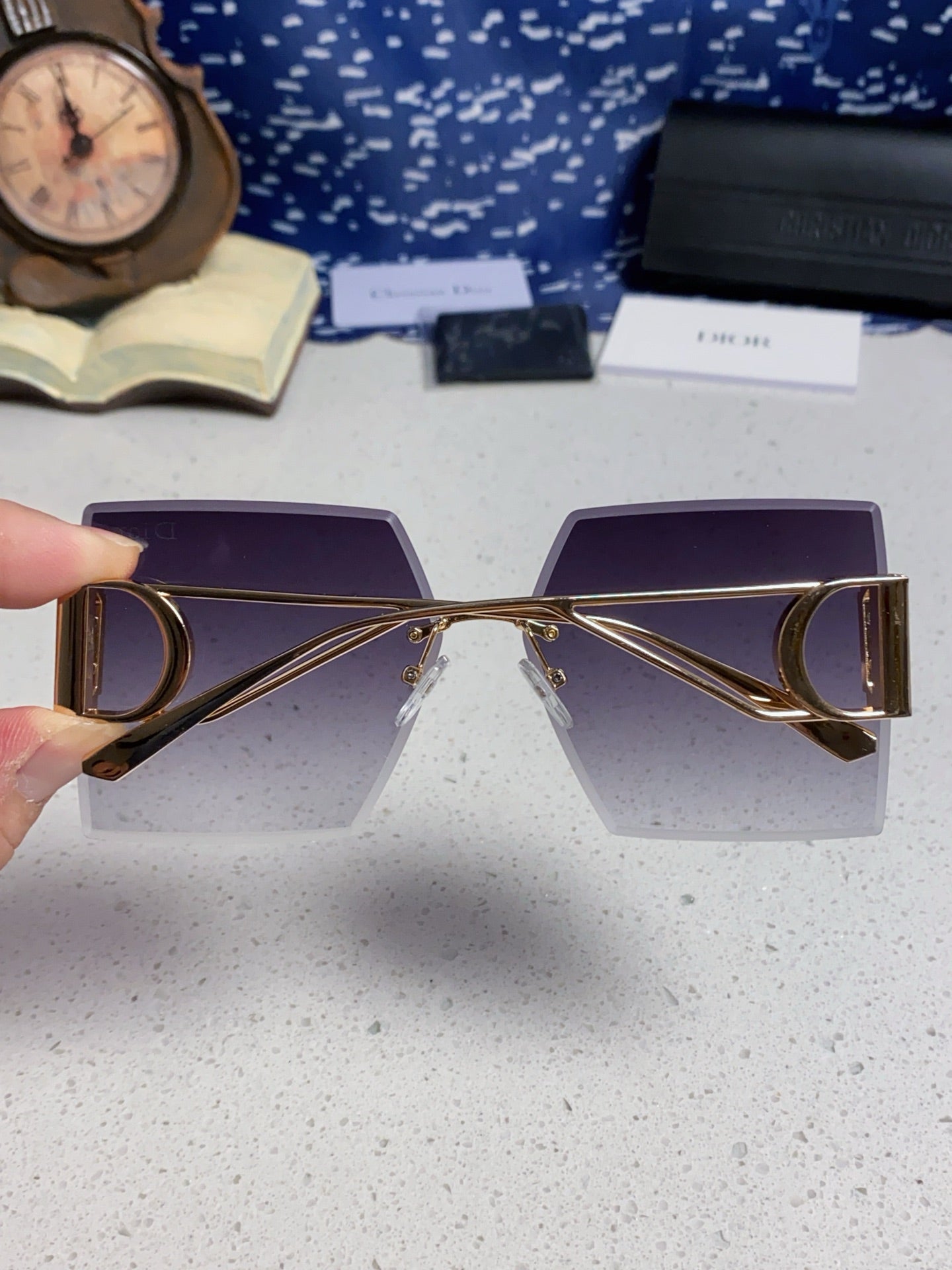 DIOR 26S SQUARE FRAME IN ACETATE 394618