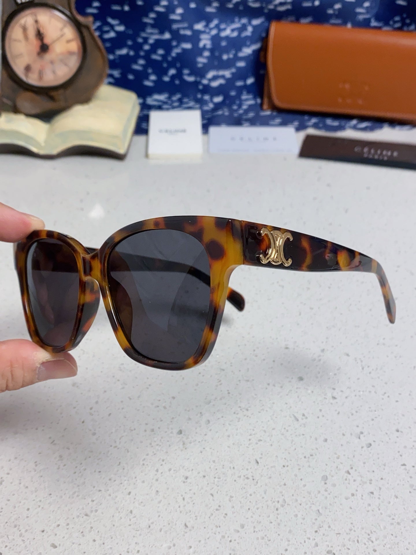 CELINE 26S SQUARE FRAME IN ACETATE 420458