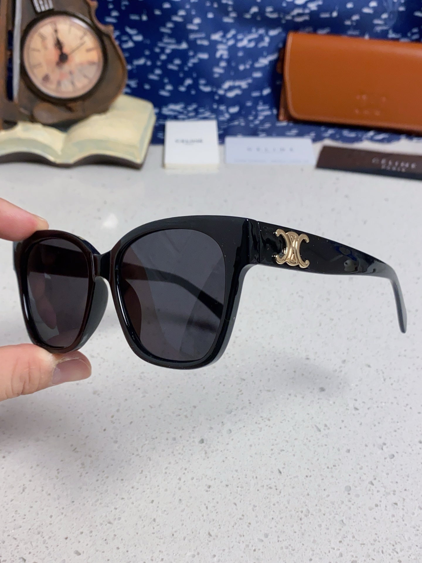 CELINE 26S SQUARE FRAME IN ACETATE 420459