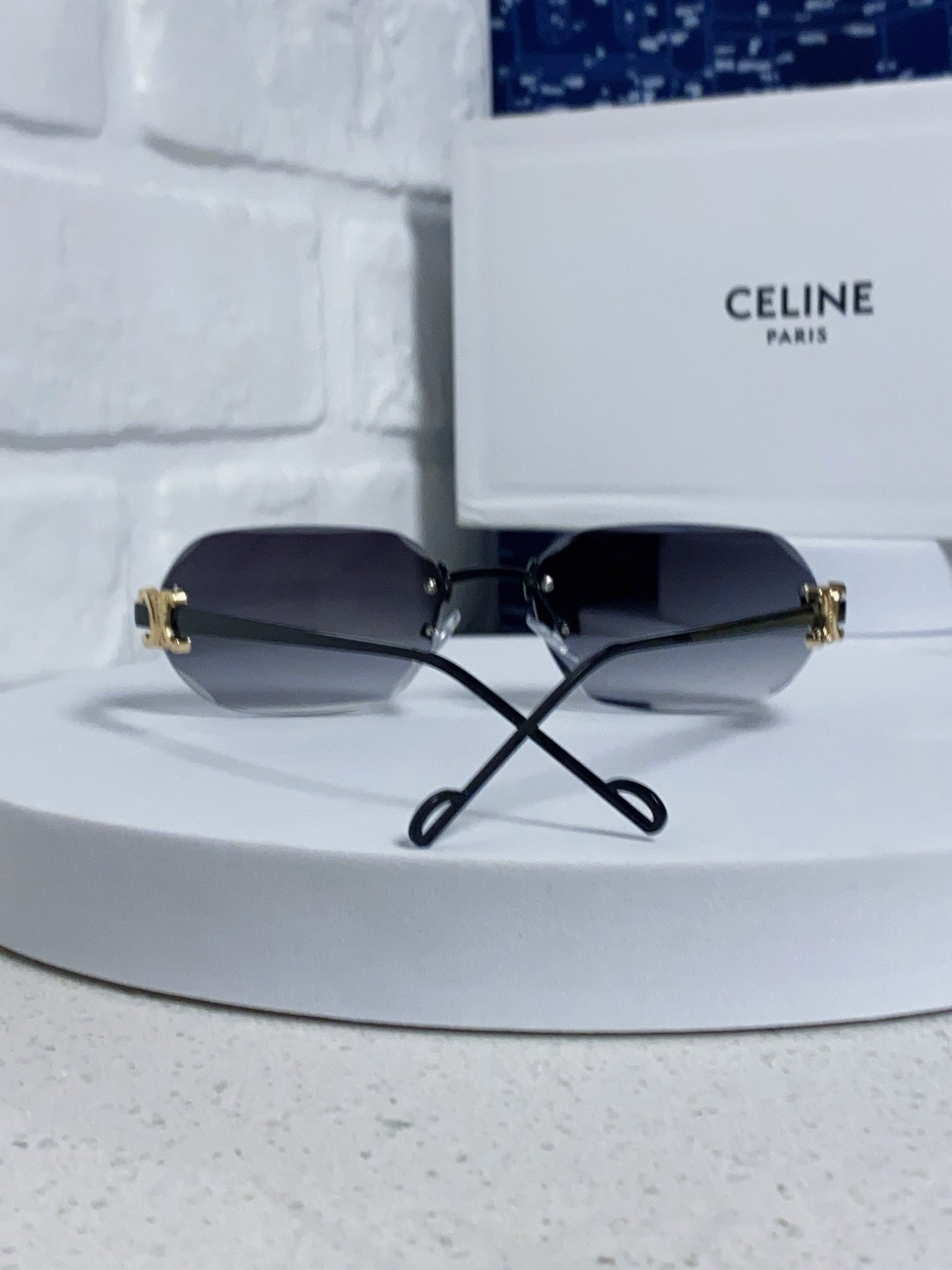CELINE 26S SHIELD FRAME IN METAL 426363