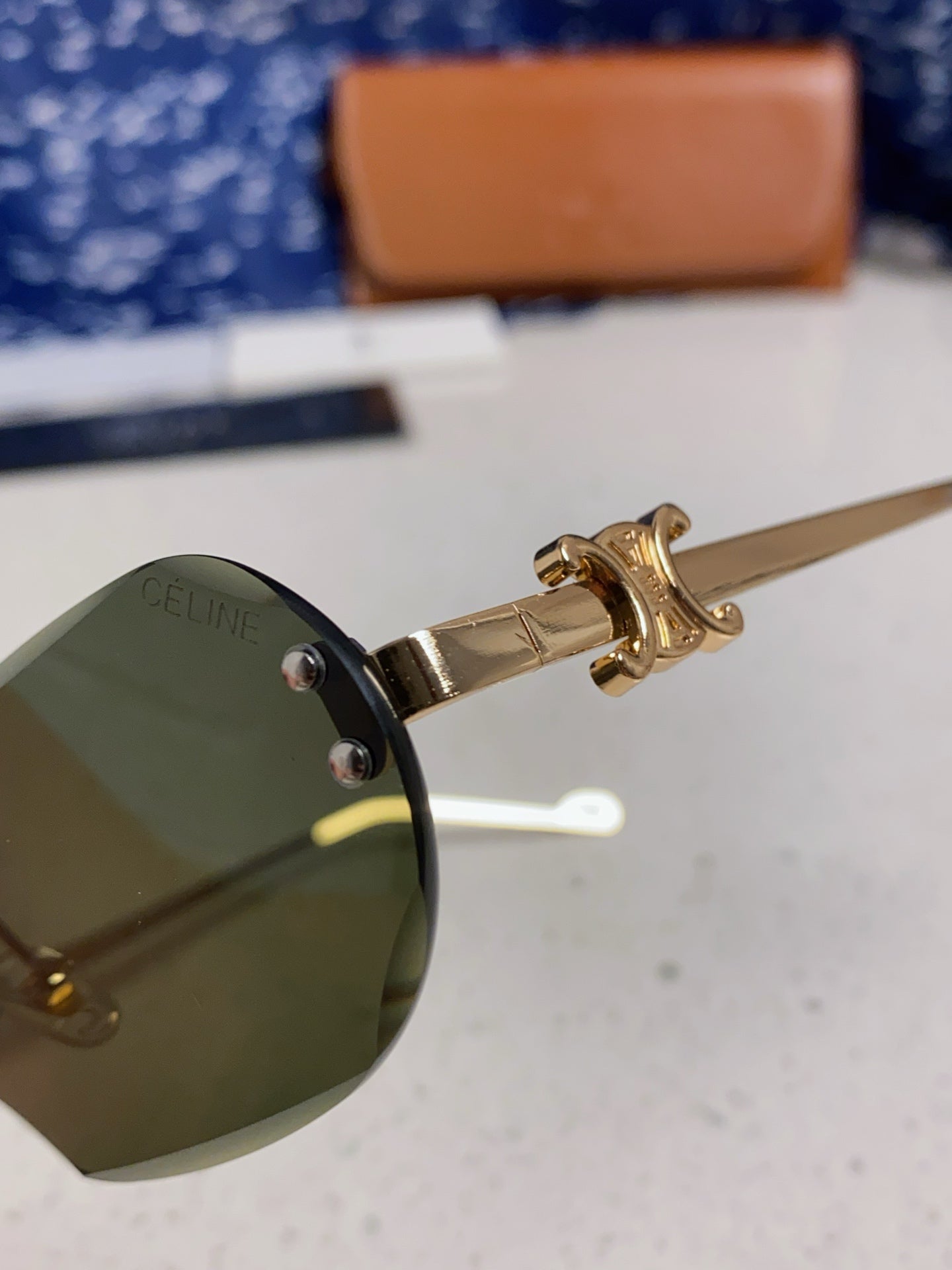 CELINE 26S SHIELD FRAME IN METAL 426364