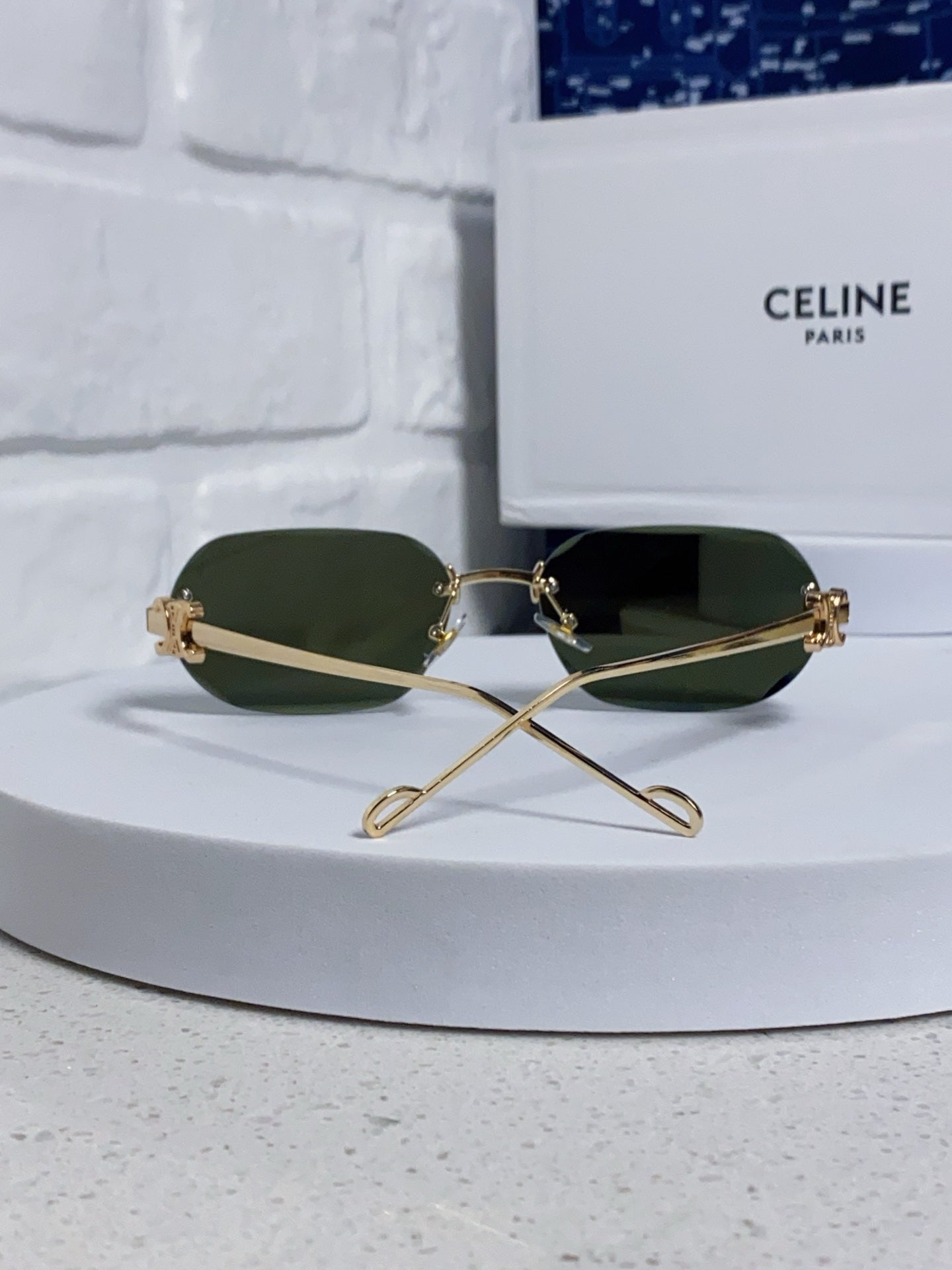 CELINE 26S SHIELD FRAME IN METAL 426364