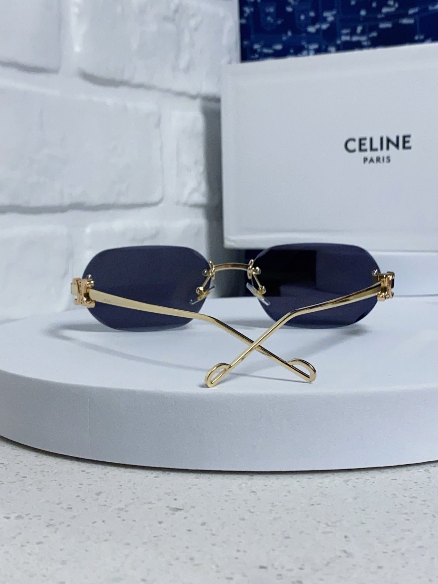 CELINE 26S SHIELD FRAME IN METAL 426366