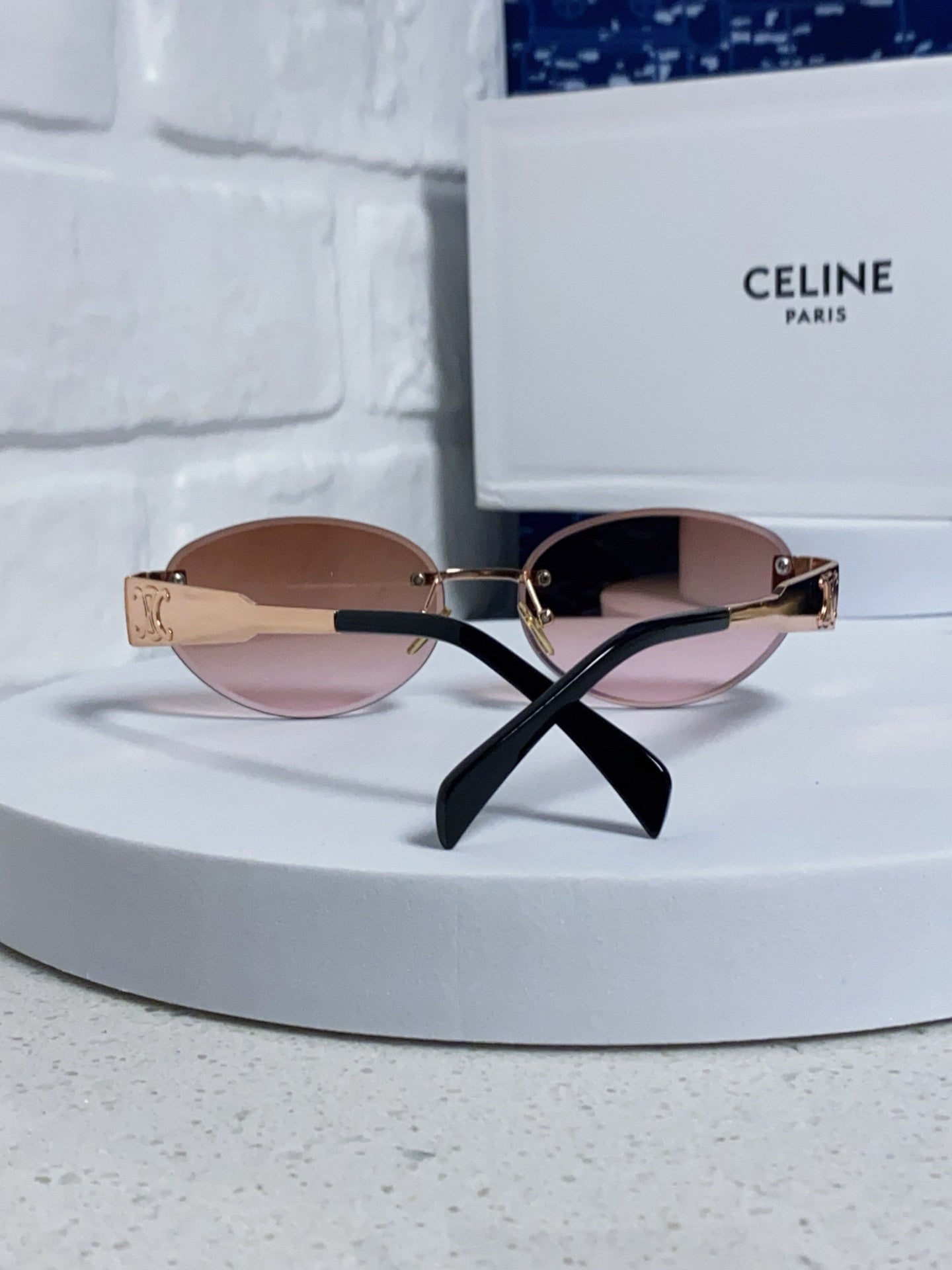 CELINE 26S SHIELD FRAME IN METAL 426368