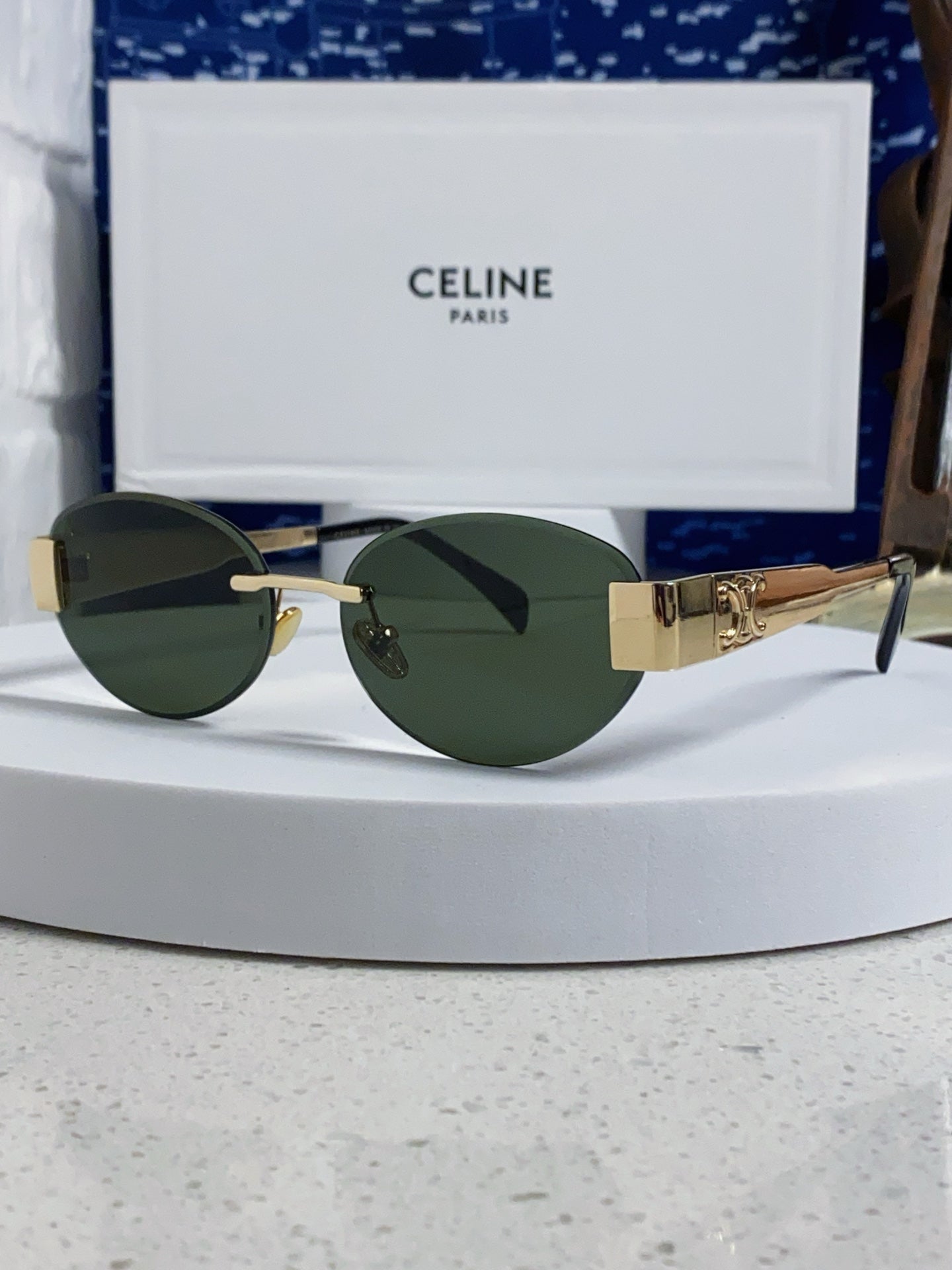 CELINE 26S SHIELD FRAME IN METAL 426369