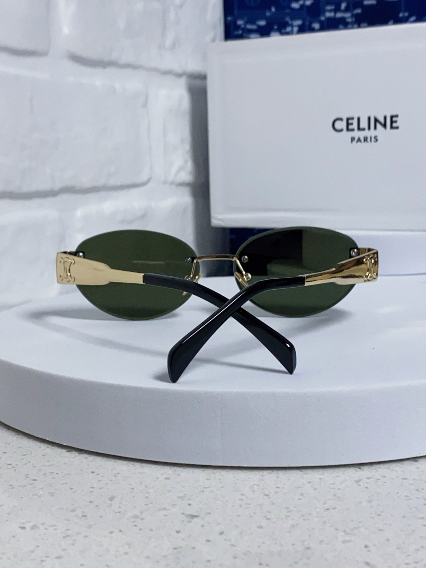 CELINE 26S SHIELD FRAME IN METAL 426369