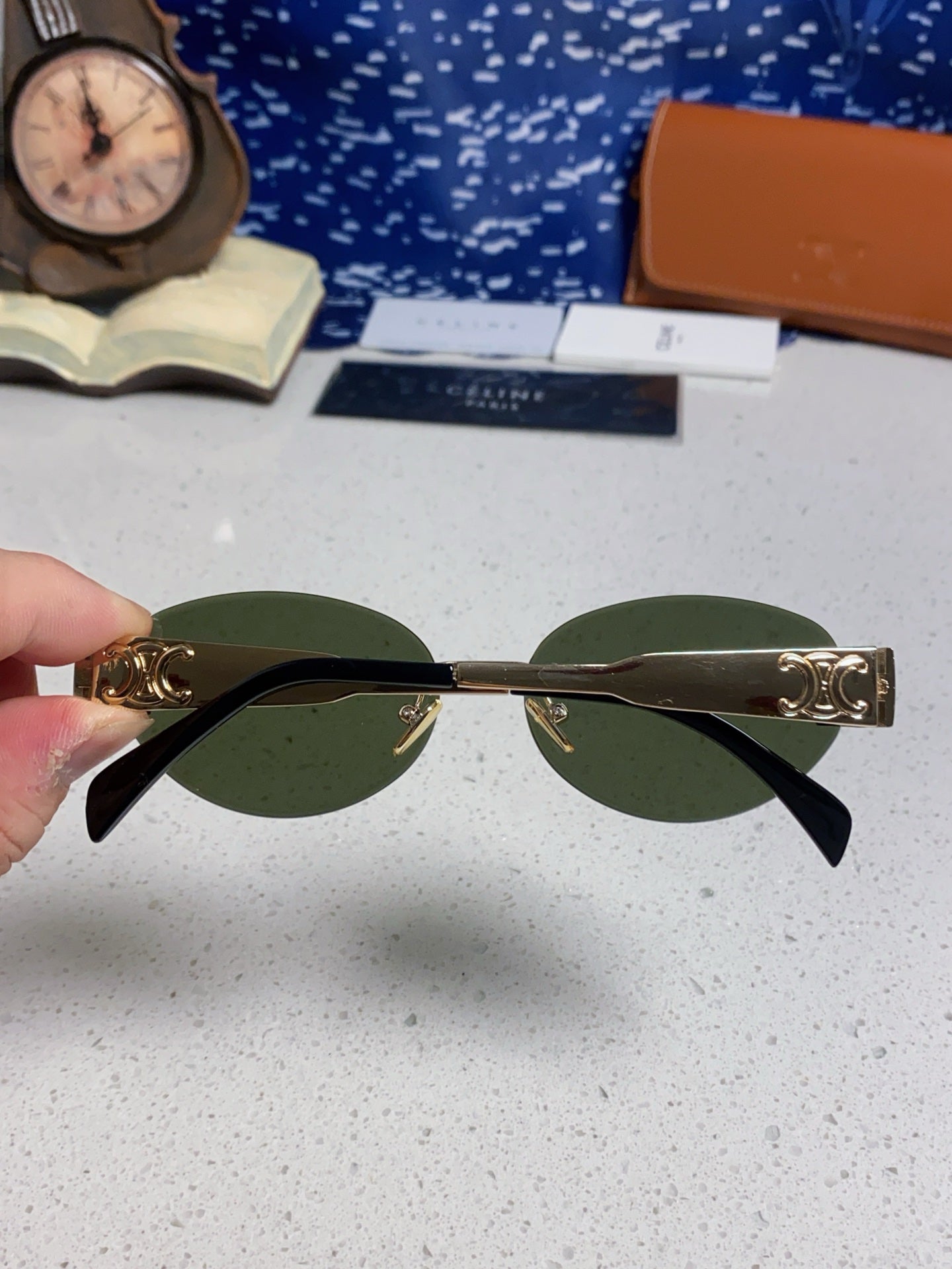 CELINE 26S SHIELD FRAME IN METAL 426369