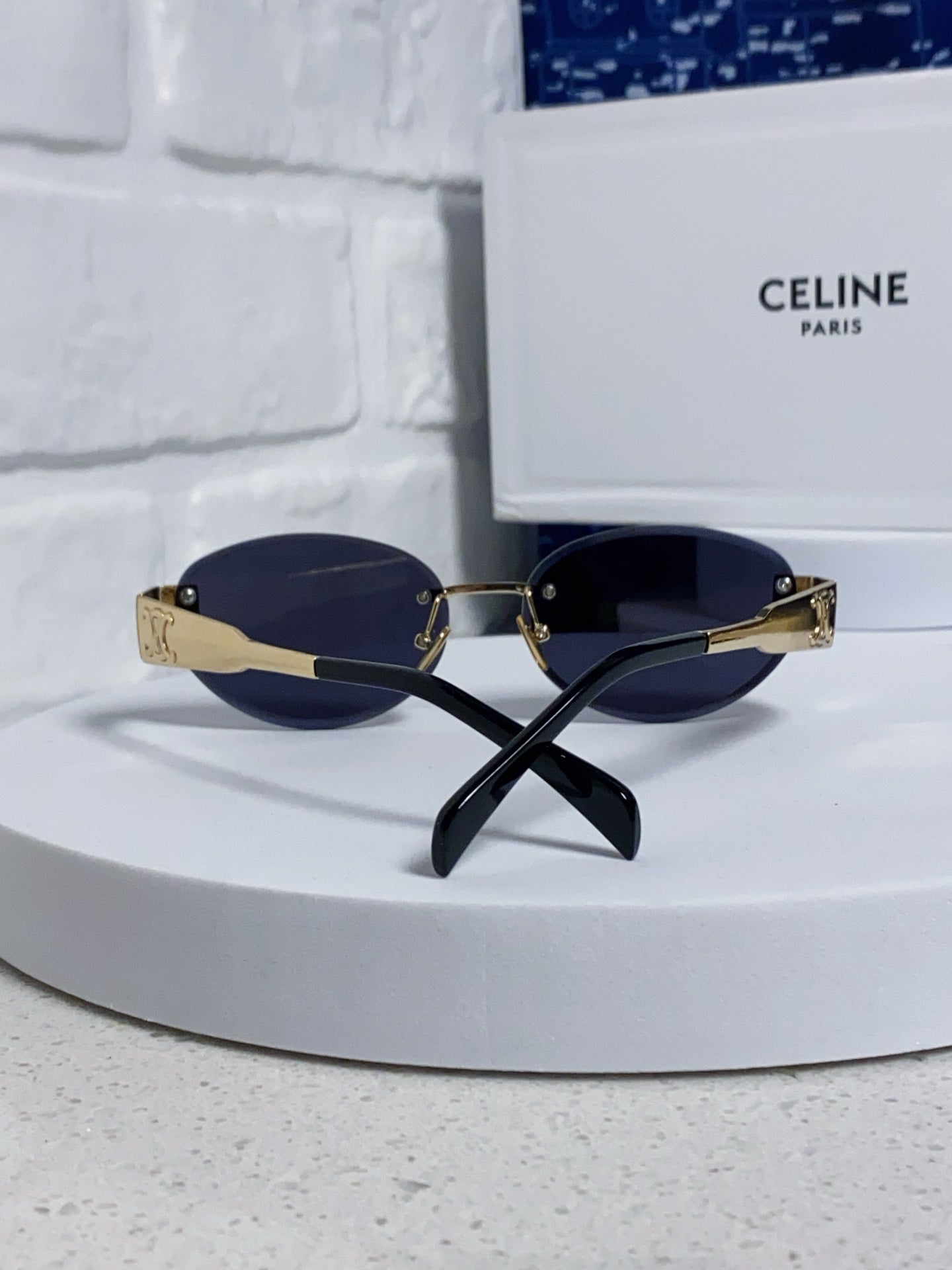 CELINE 26S SHIELD FRAME IN METAL 426371