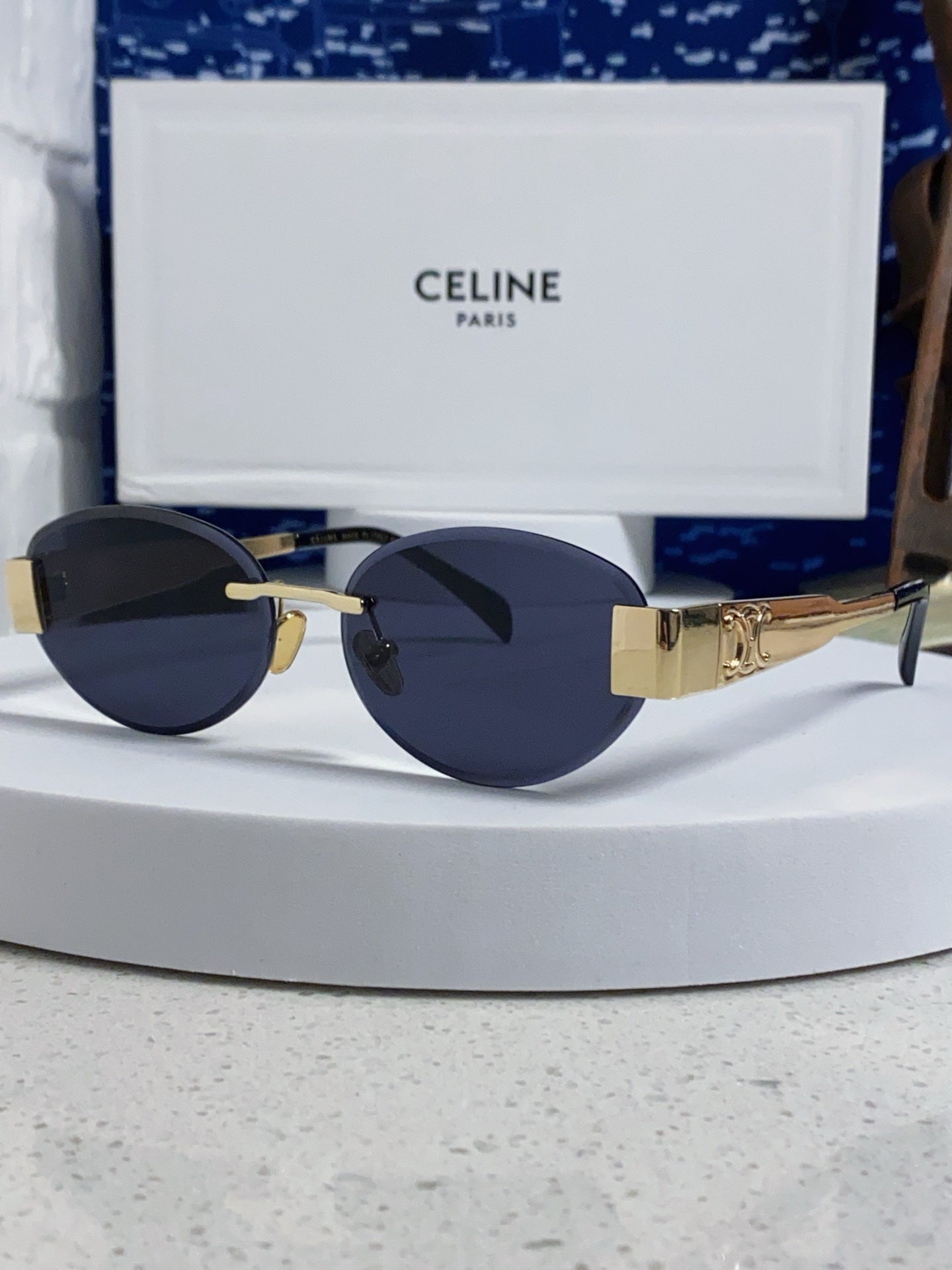 CELINE 26S SHIELD FRAME IN METAL 426371