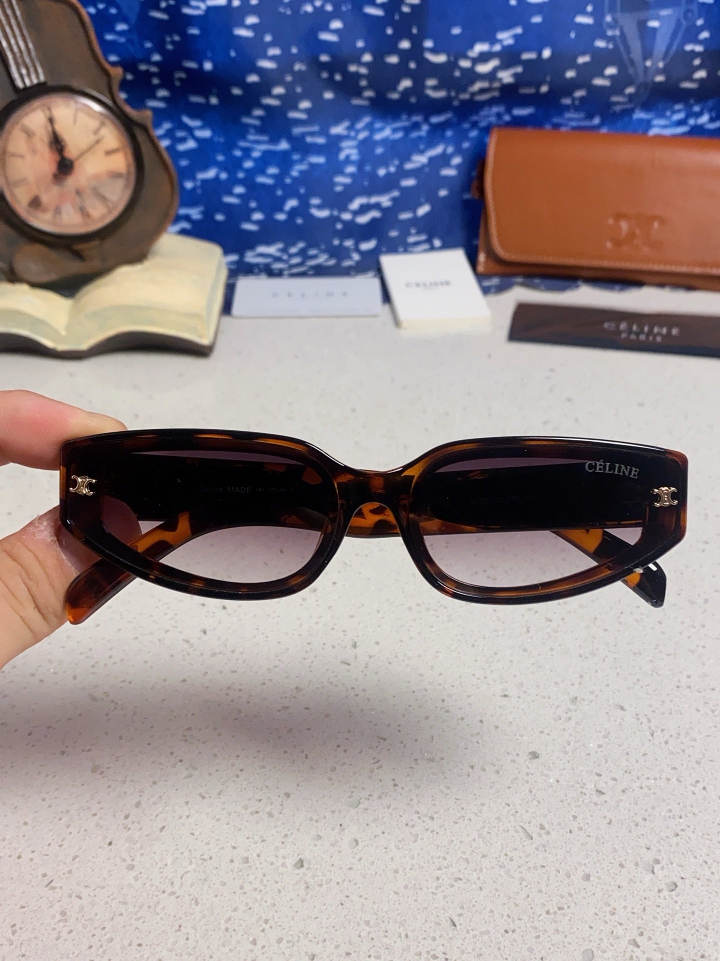 CELINE 26S SQUARE FRAME IN ACETATE 432546