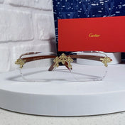 CARTIER 26S RIMLESS RECTANGULAR FRAME IN METAL 436011