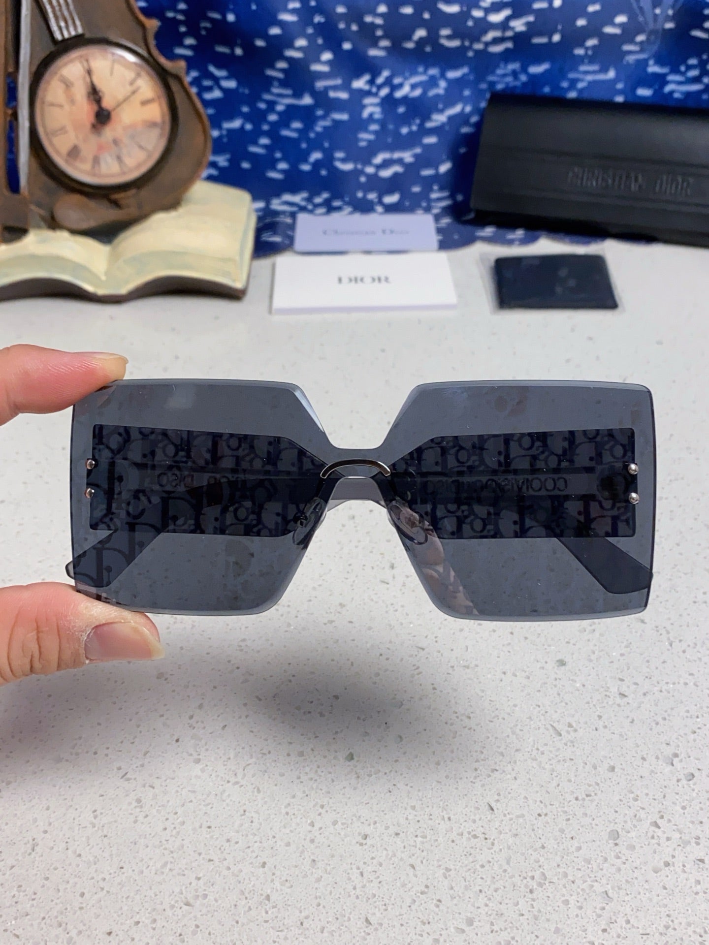 DIOR 26S SQUARE MASK FRAME IN ACETATE 408250