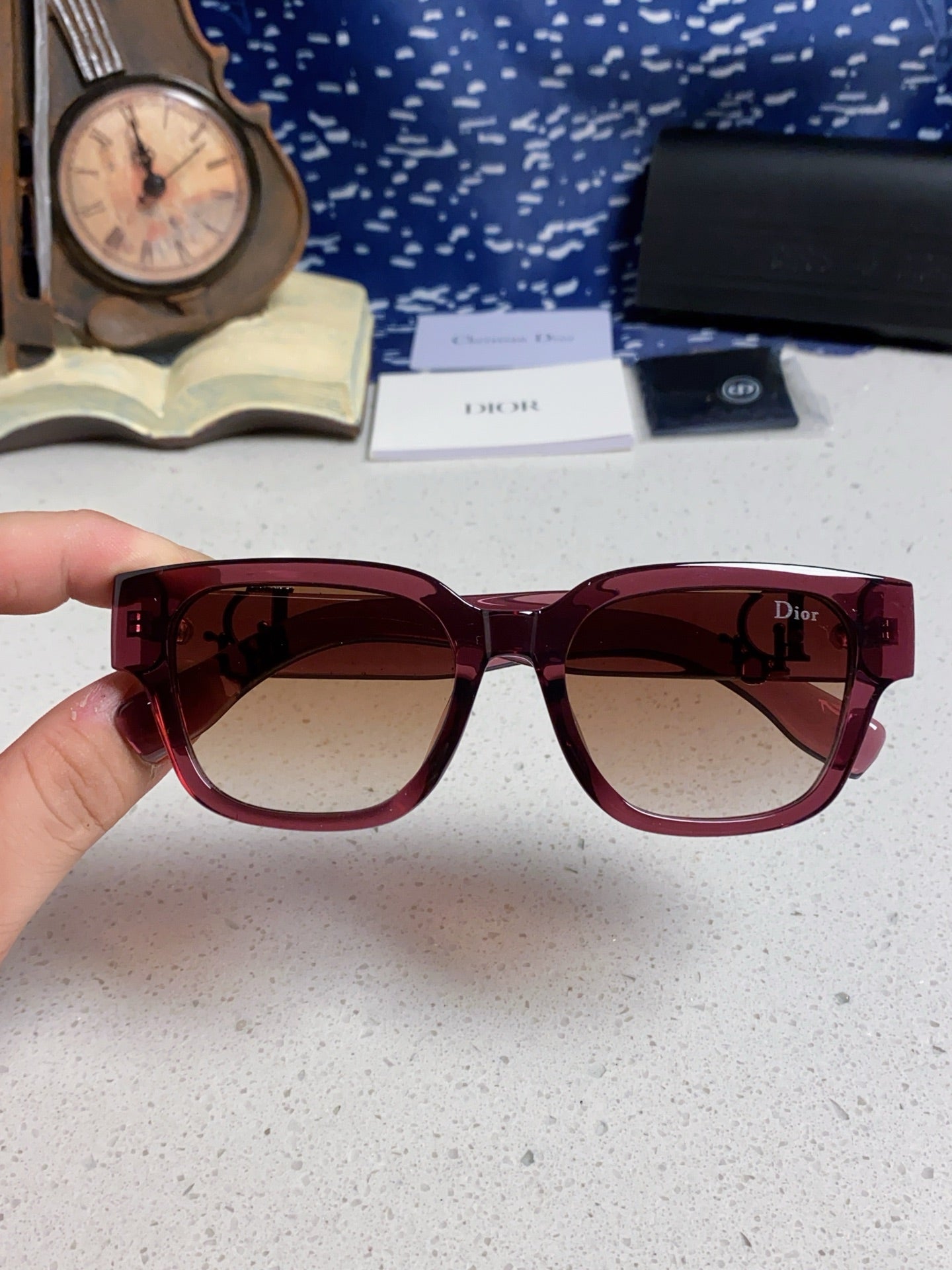 DIOR 26S SQUARE FRAME IN ACETATE 420493