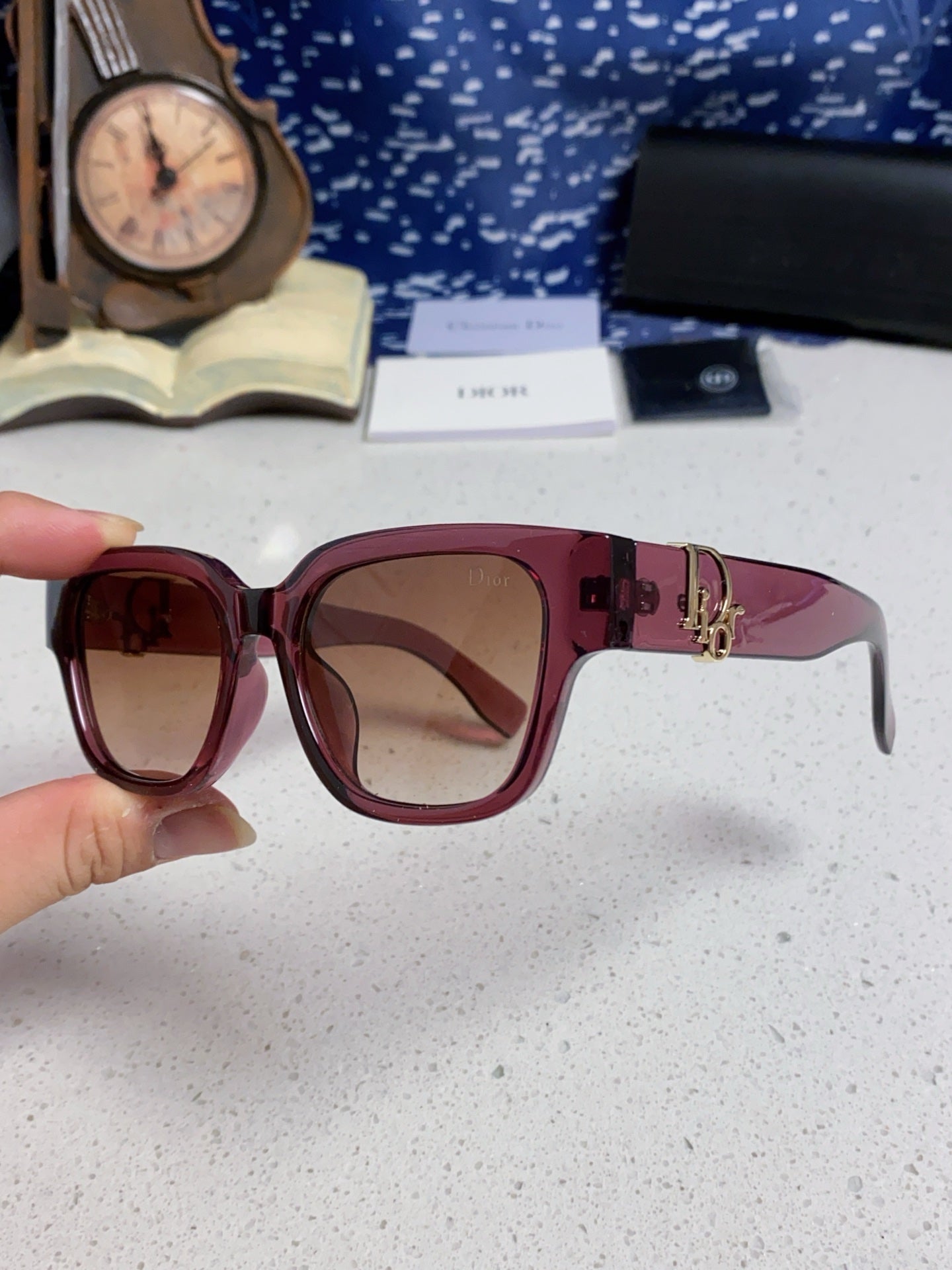 DIOR 26S SQUARE FRAME IN ACETATE 420493