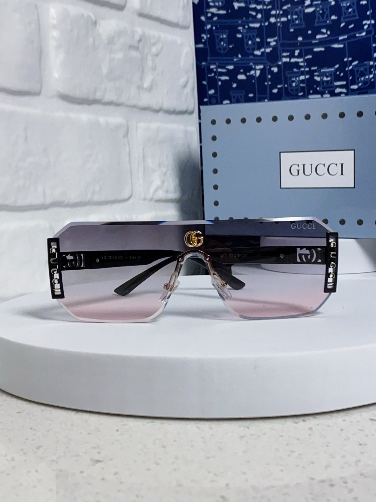 GUCCI 26S OVERSIZED SOLID FRAME IN ACETATE 420471