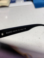 GUCCI 26S OVERSIZED SOLID FRAME IN ACETATE 420474