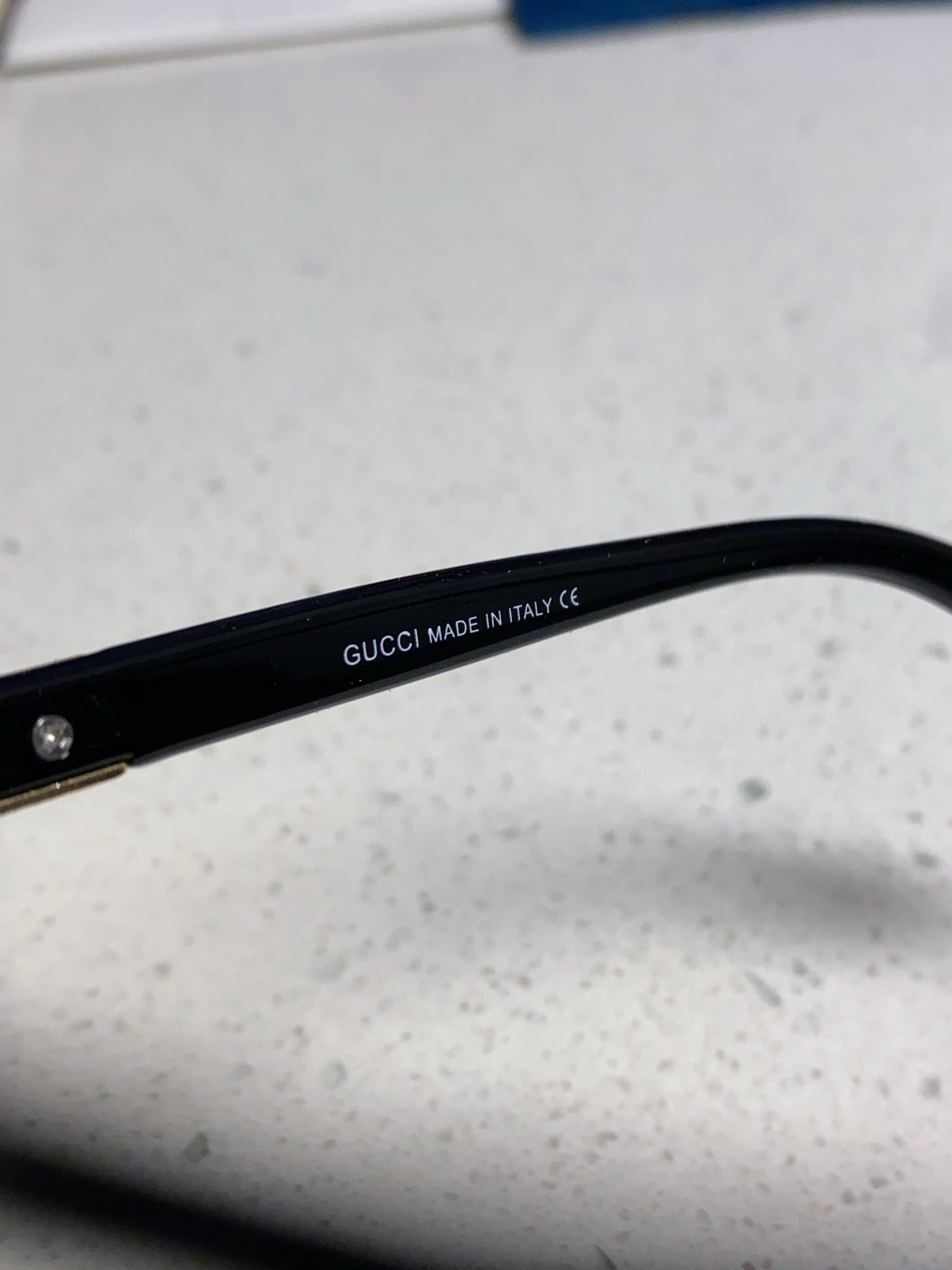 GUCCI 26S SQUARE FRAME IN METAL 420478