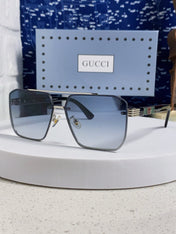 GUCCI 26S SQUARE FRAME IN METAL 420480