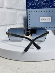 GUCCI 26S SQUARE FRAME IN METAL 420480