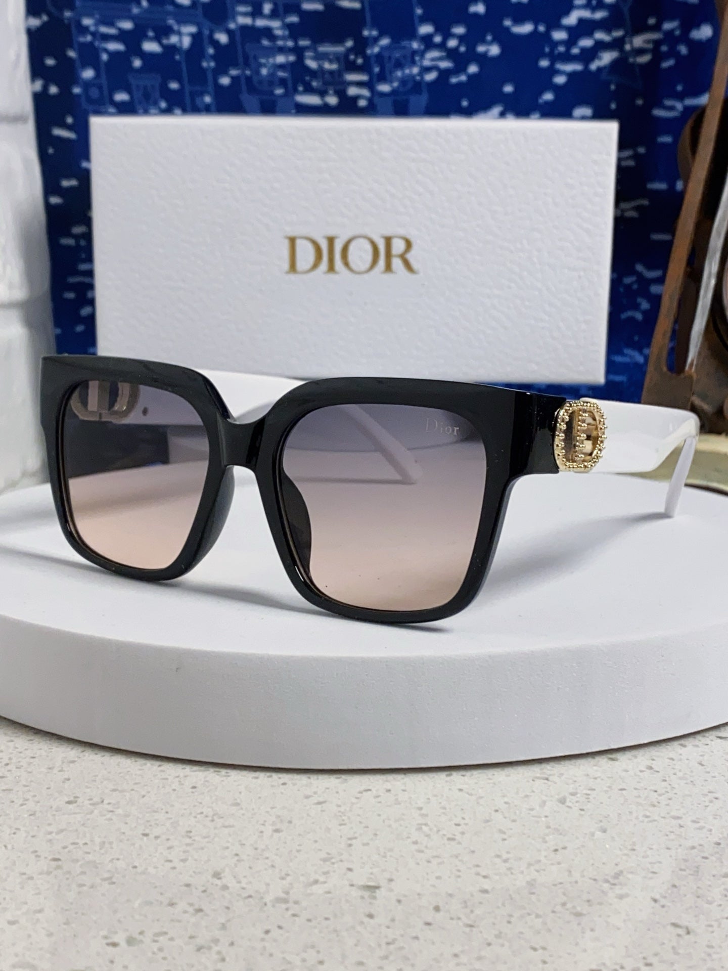 DIOR 26S SQUARE FRAME IN ACETATE 394670